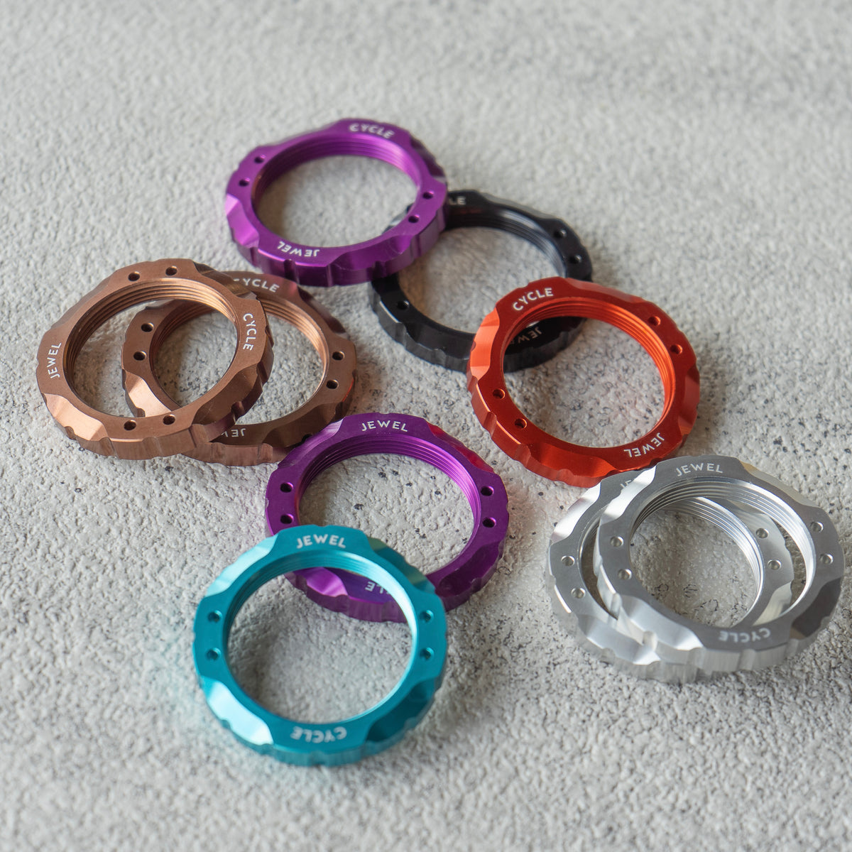 Cycle Jewel Track Hub Lock Ring, Primary View