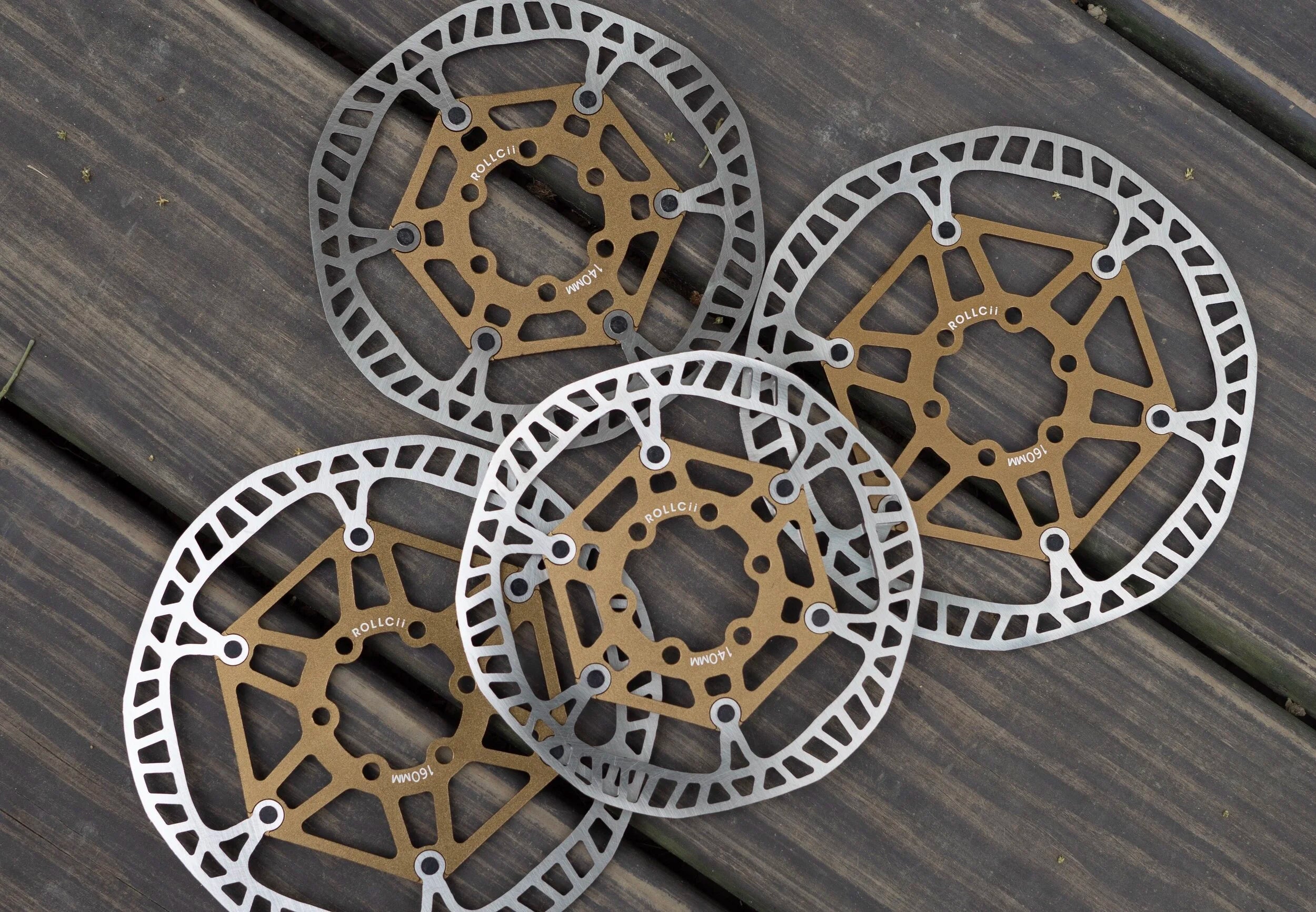 ROLLCii V1 6-Bolt Rotor, 180mm, Schwarz