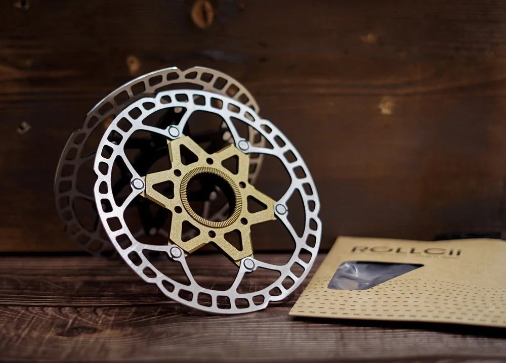 ROLLCii Center Lock Floating Rotor, 160mm, Gumwall, Alternativer Blickwinkel