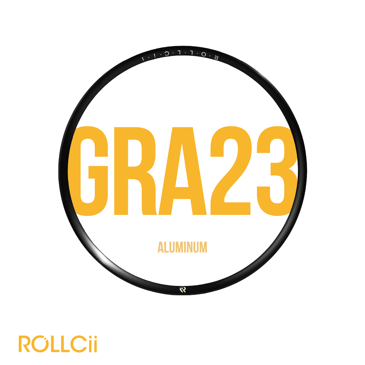 ROLLCii GRA23 Aluminum Rim, Gravel All-Road Bikepacking MTB, Scheibenbremse, Ansicht 2