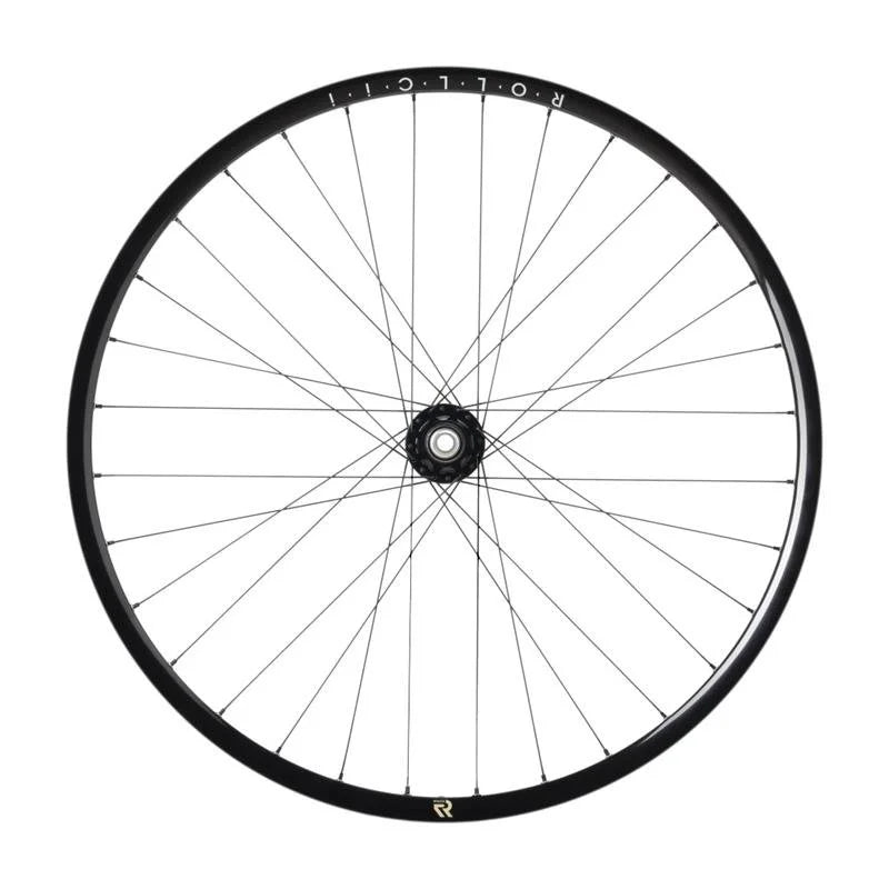 ROLLCii GRA25EC Straight-Pull Gravel Aluminum Wheel, 700C, Schwarz, Scheibenbremse