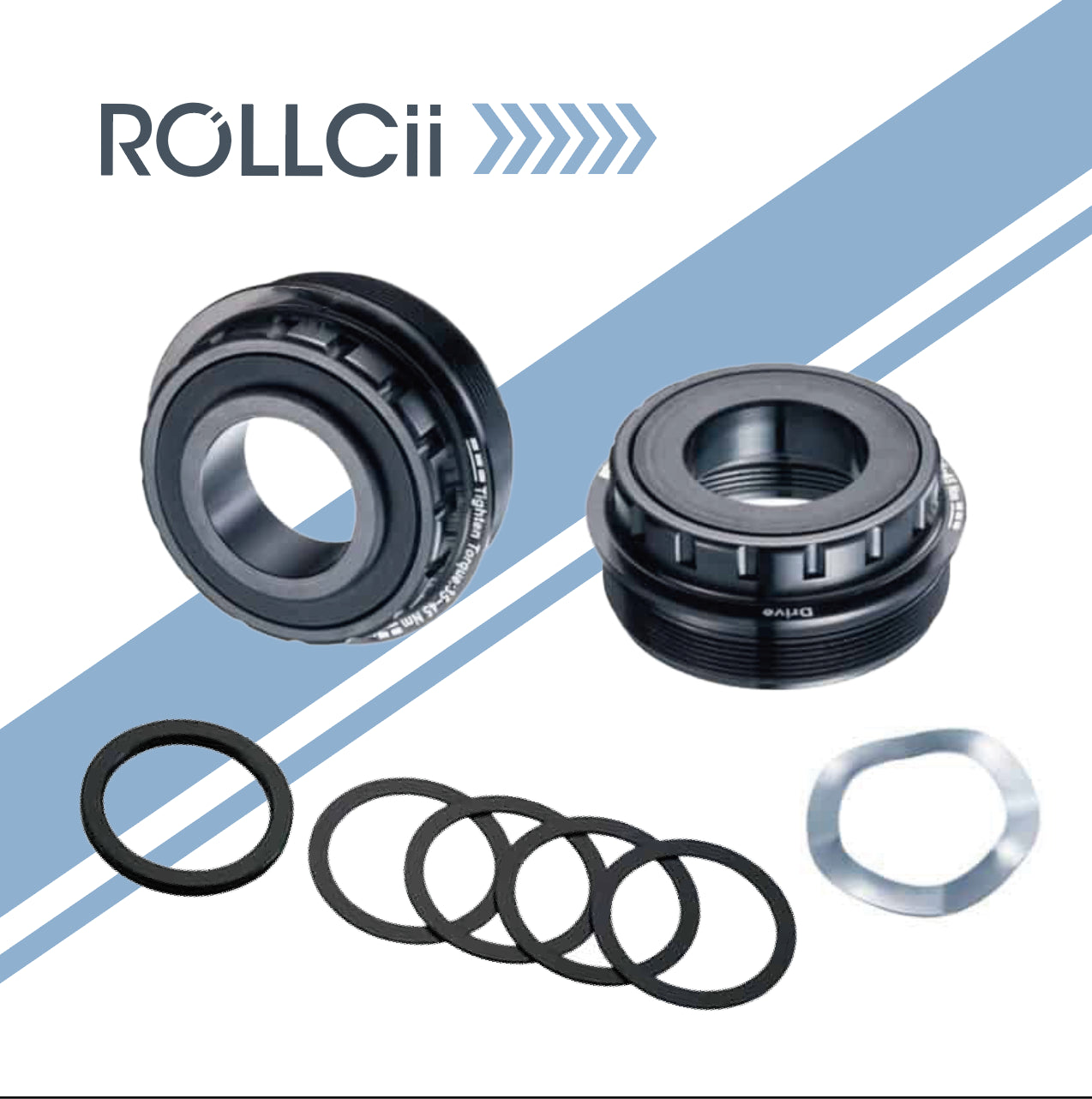 ROLLCii T47 External Bottom Bracket, Hauptansicht