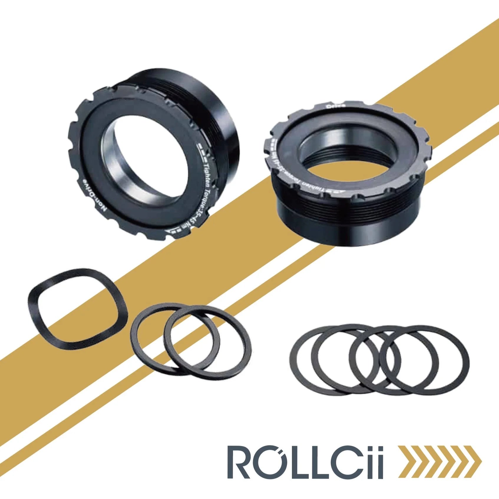 ROLLCii T47 Internal Bottom Bracket, 86/92mm, Hauptansicht