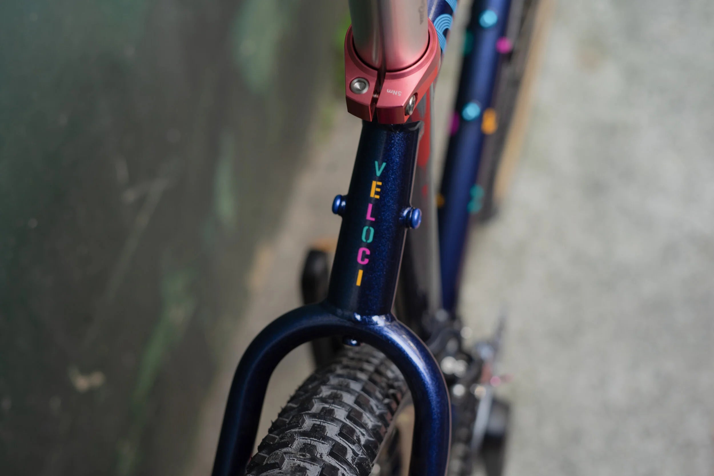 VELOCI Disko '80s Chromoly Steel Frame Set, gravel bikepacking all-road, view 2