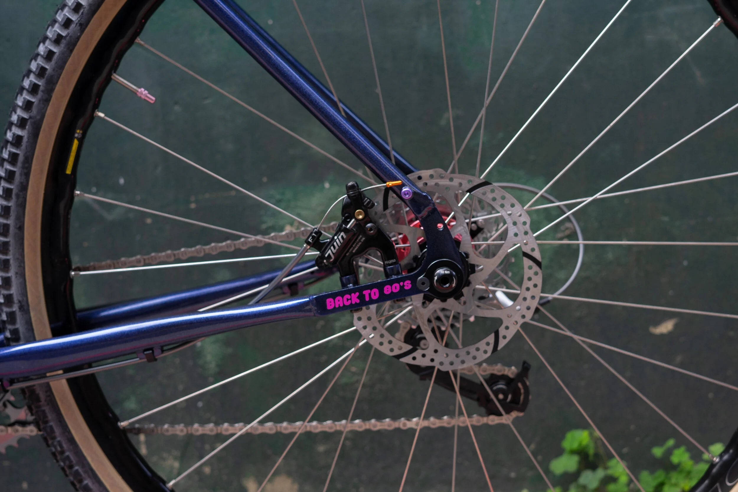 VELOCI Disko '80s Chromoly Steel Frame Set, gravel bikepacking all-road, view 4