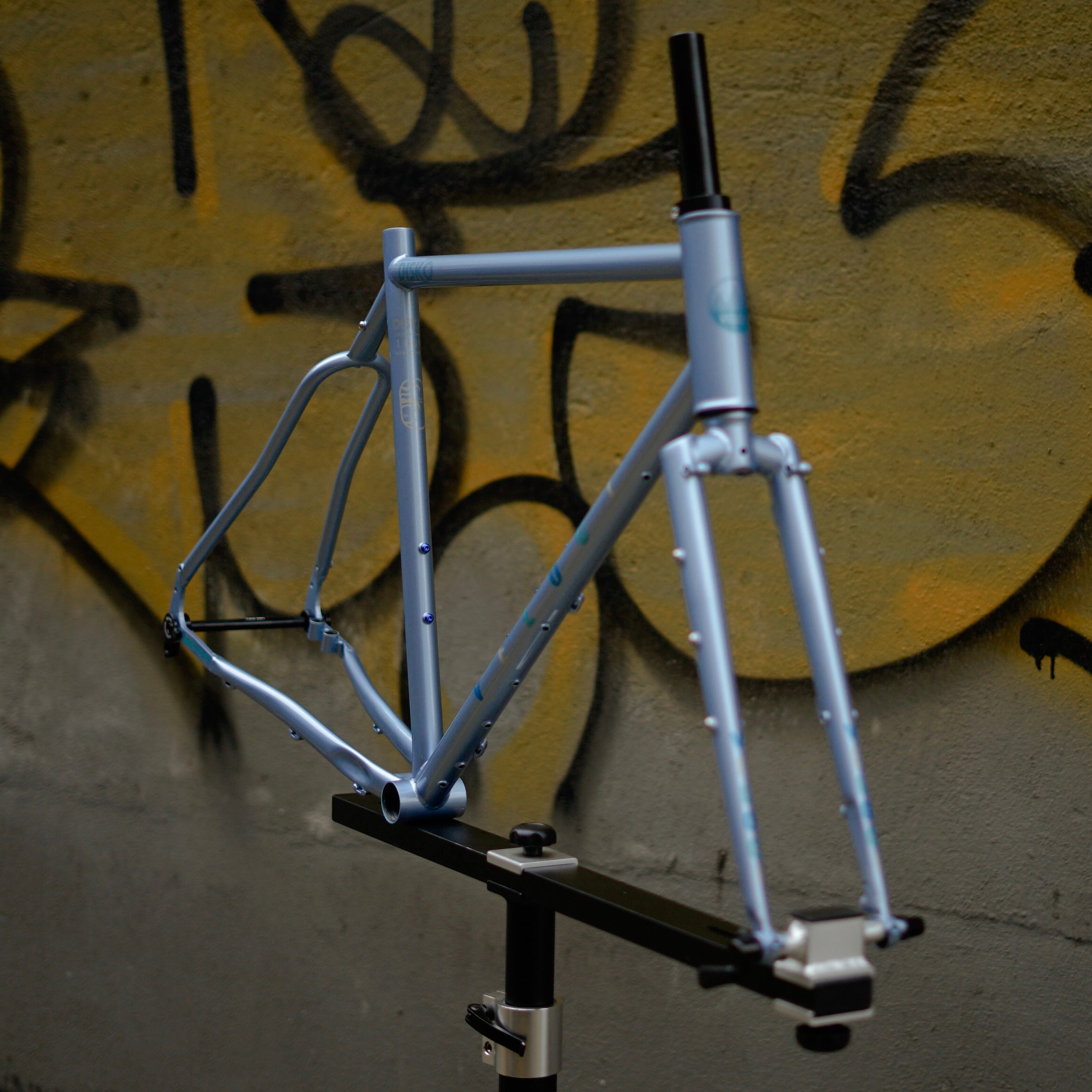 VELOCI Disko '80s Chromoly Steel Frame Set, gravel bikepacking all-road, view 6