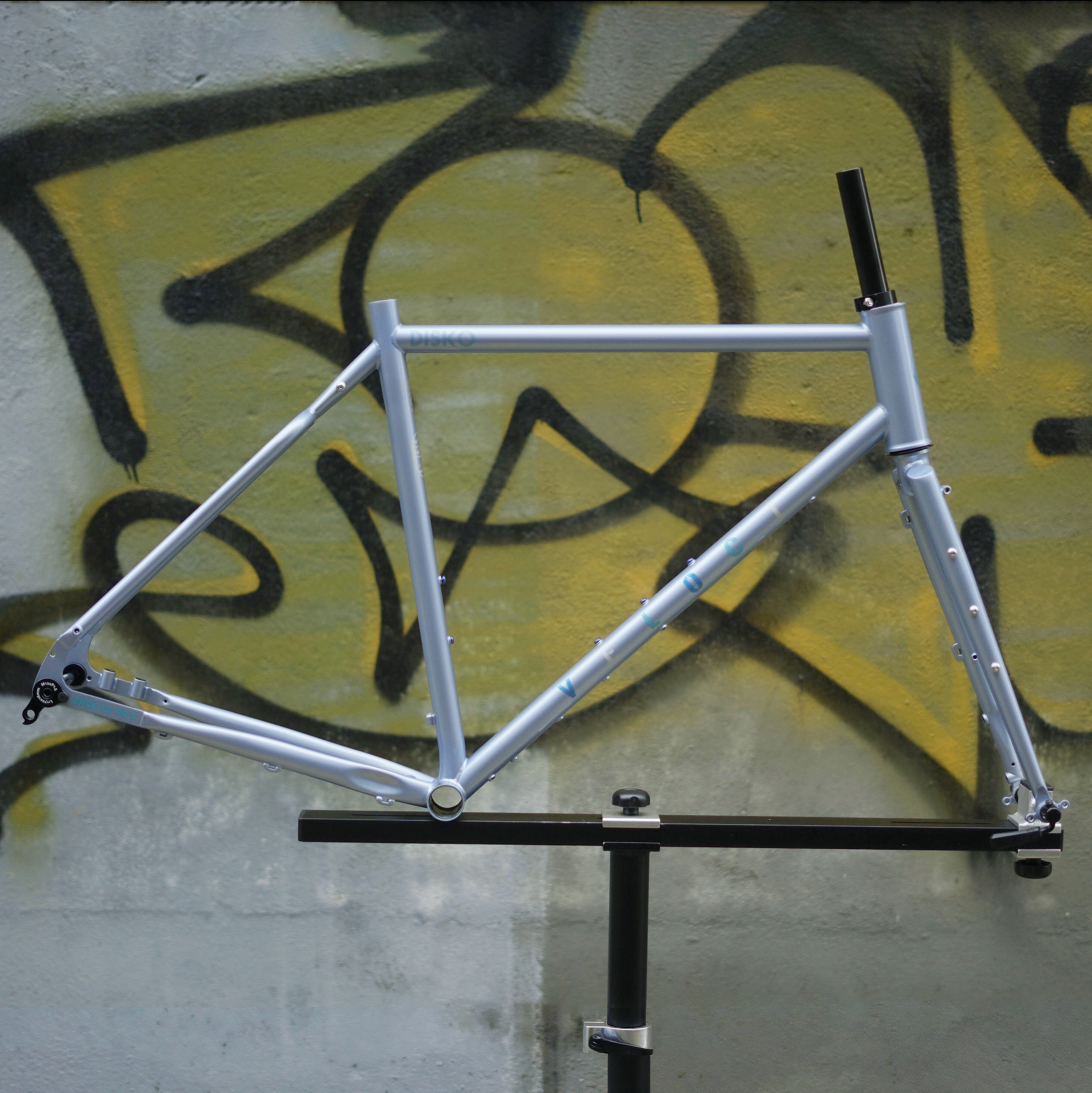 VELOCI Disko '80s Chromoly Steel Frame Set, gravel bikepacking all-road, view 7