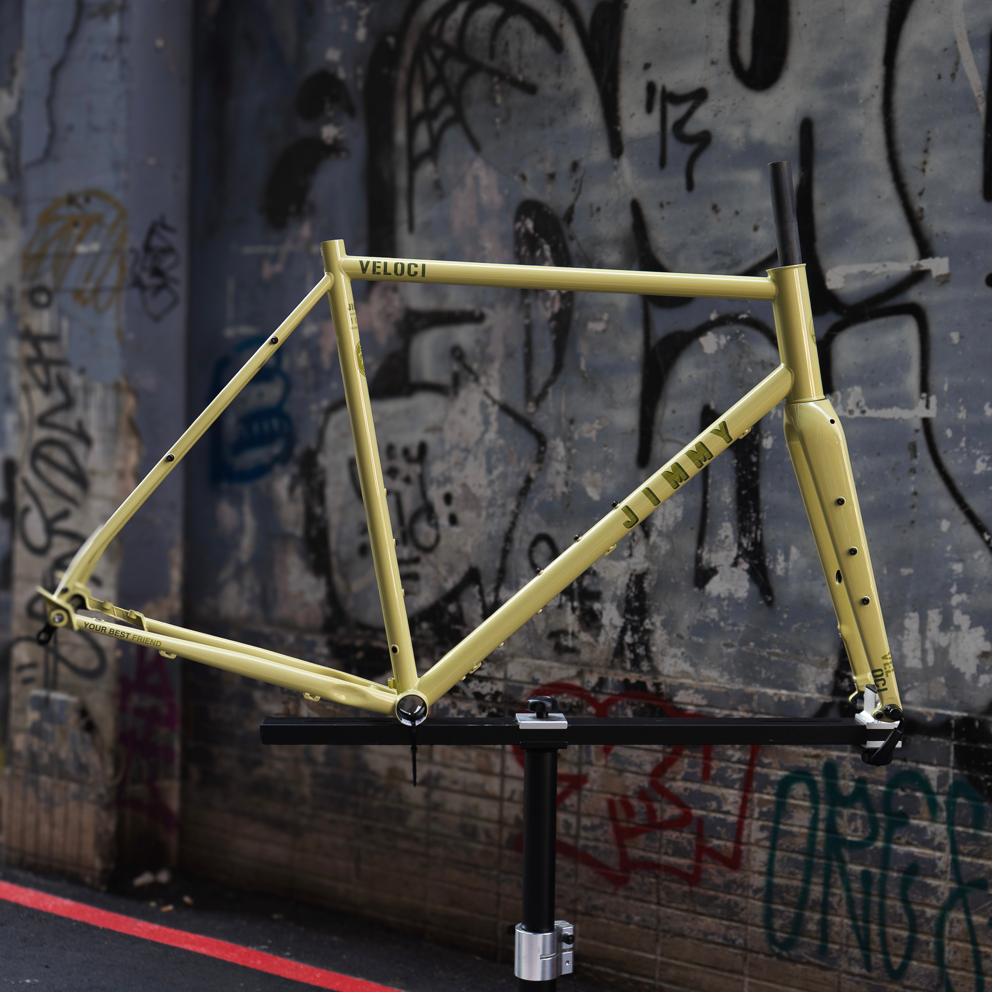 VELOCI Jimmy V2.1 Chromoly Steel Frame Set, Gravel Bikepacking All-Road, Ansicht 1