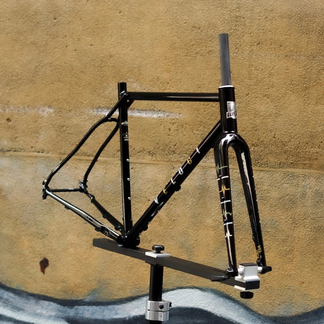 Kit de Cuadro de Acero Cromoly KOG VELOCI, gravel bikepacking all-road, vista 10