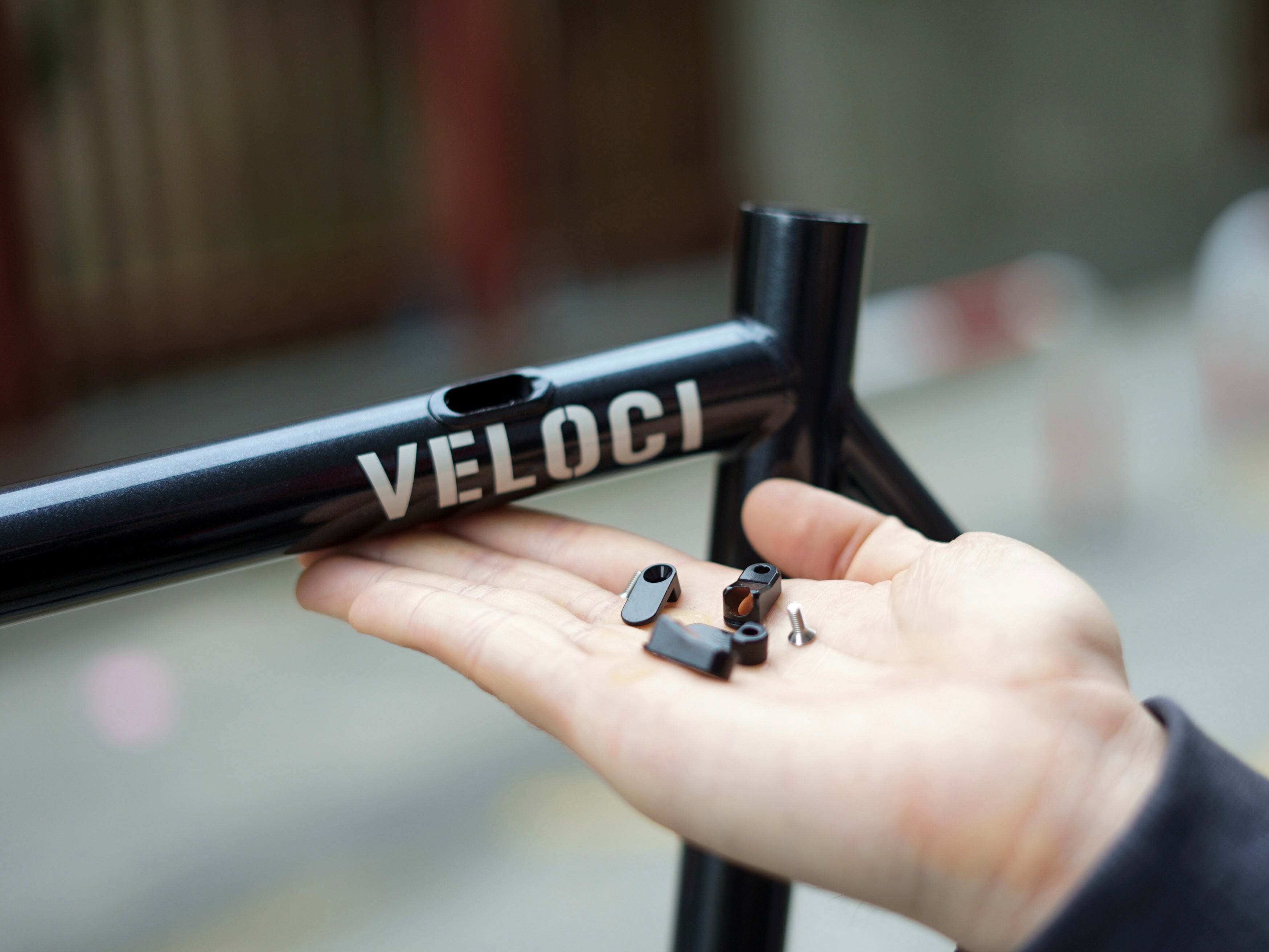 Kit de Cuadro Old Street V1.1 VELOCI, acero cromoly pista piñón fijo fixie, vista 13
