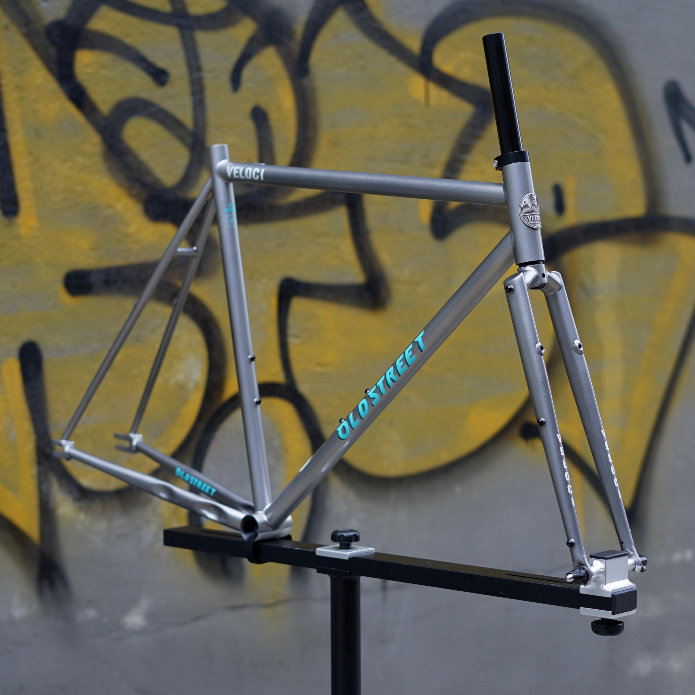 Kit de Cuadro Old Street V1.1 VELOCI, acero cromoly pista piñón fijo fixie, vista 14
