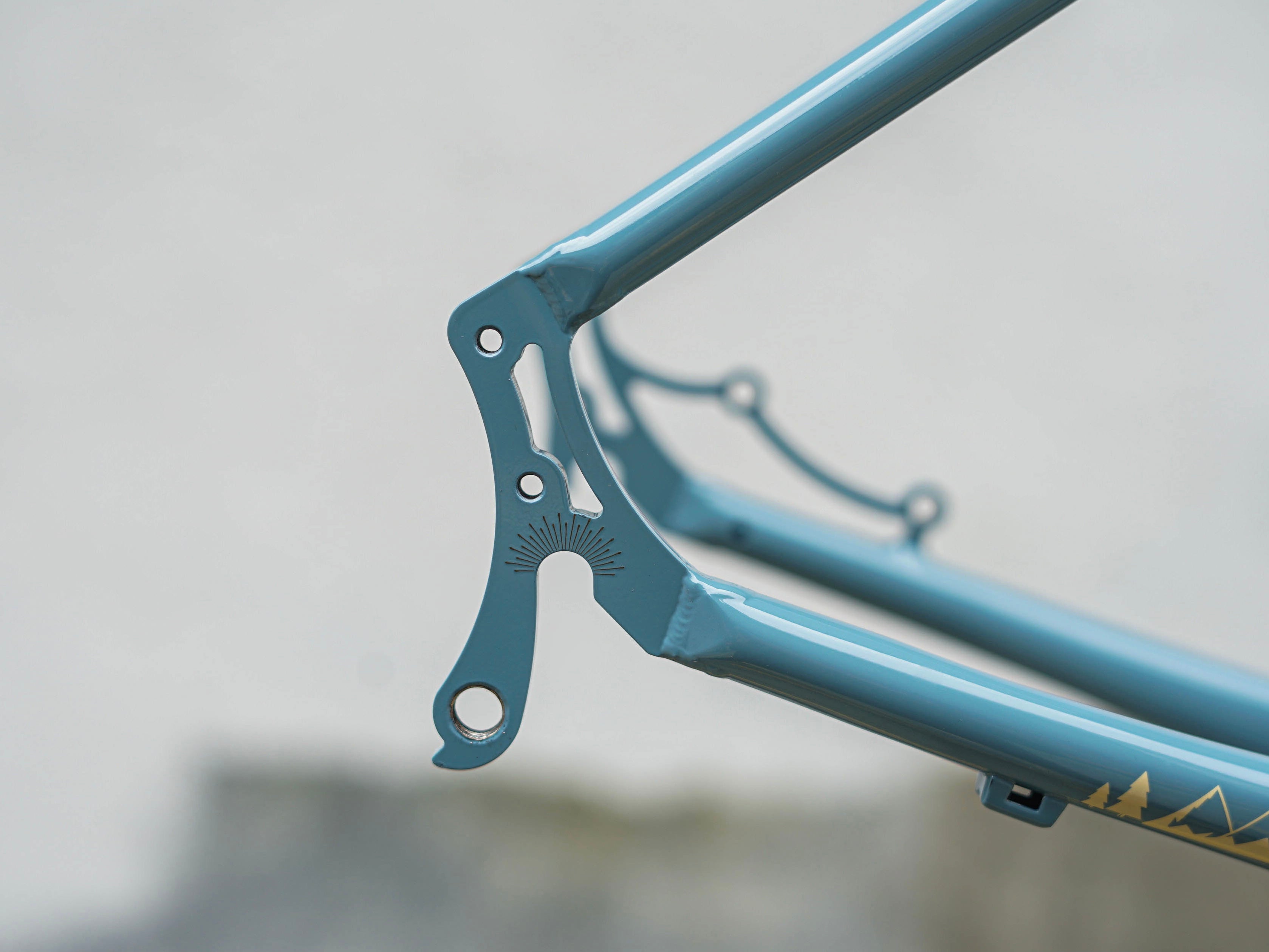 VELOCI Plan Big V.3 Chromoly Steel Frame Set, touring gravel bikepacking commuting, view 15
