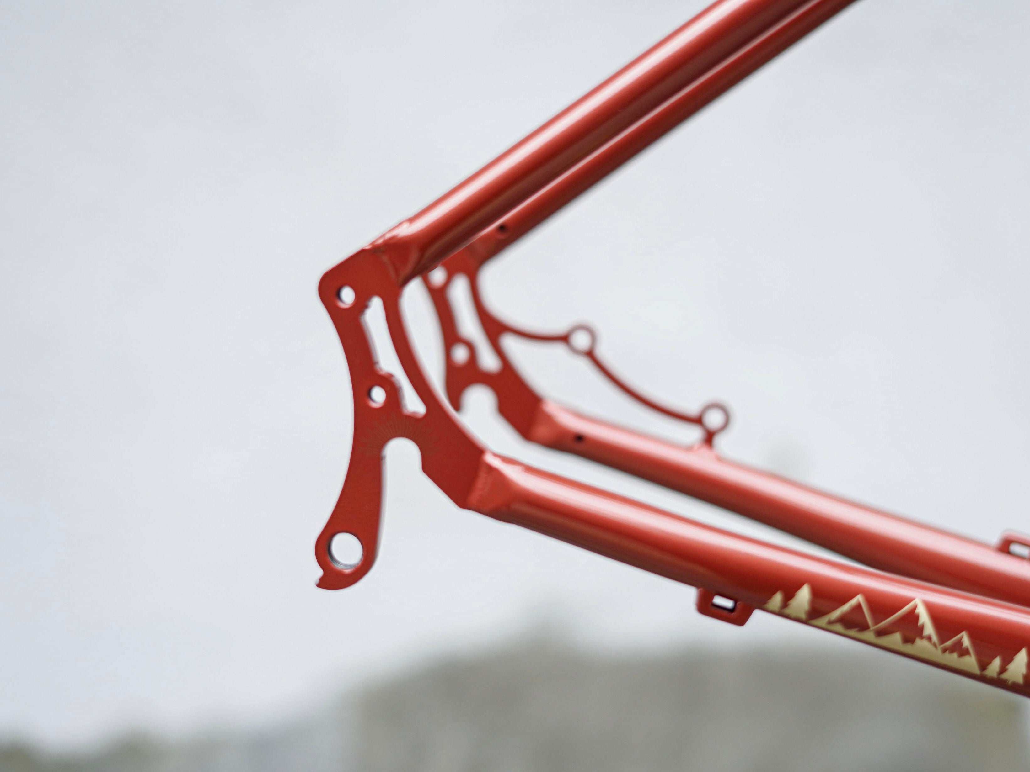VELOCI Plan Big V.3 Chromoly Steel Frame Set, touring gravel bikepacking commuting, view 16
