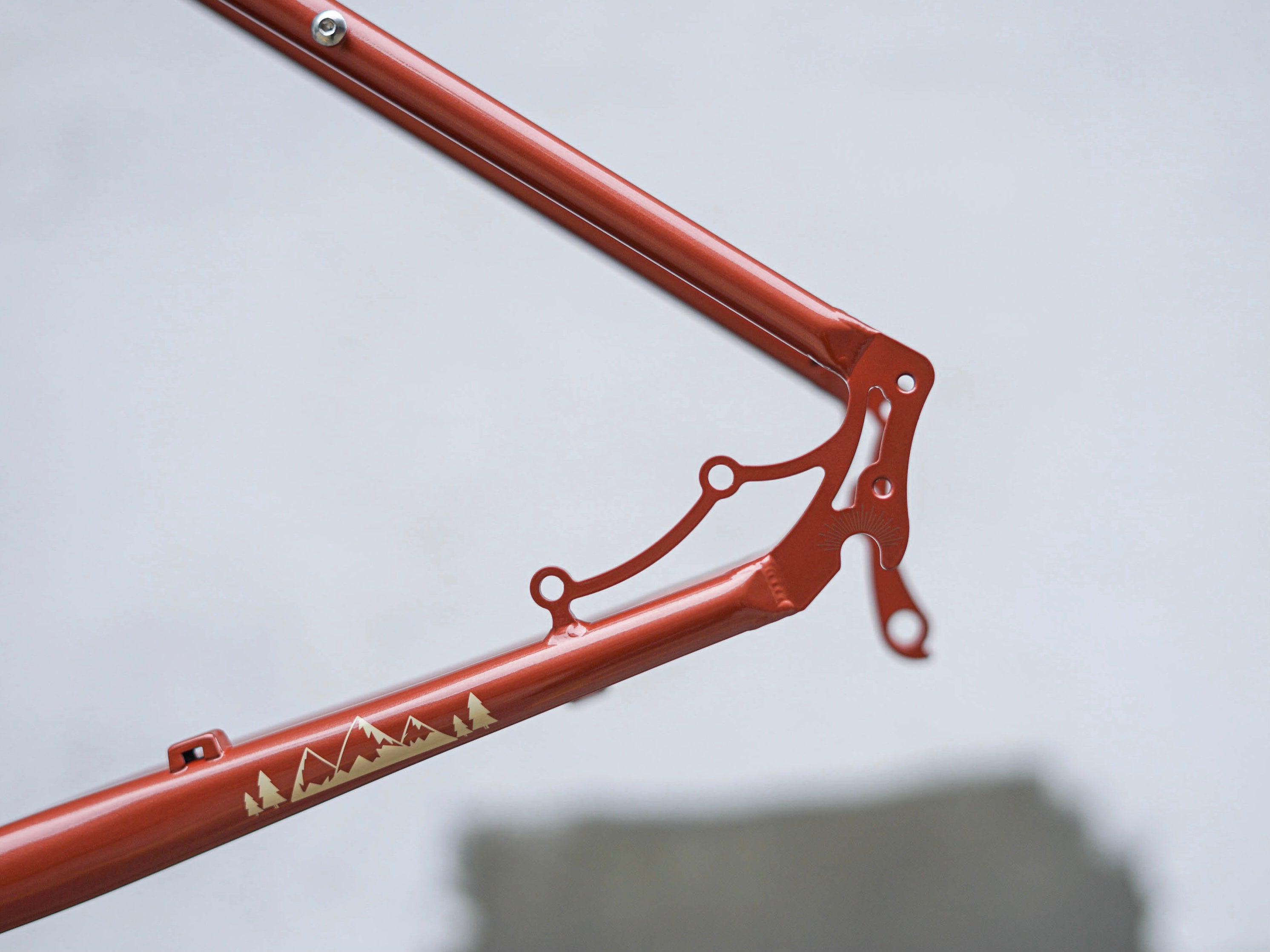 VELOCI Plan Big V.3 Chromoly Steel Frame Set, touring gravel bikepacking commuting, view 17