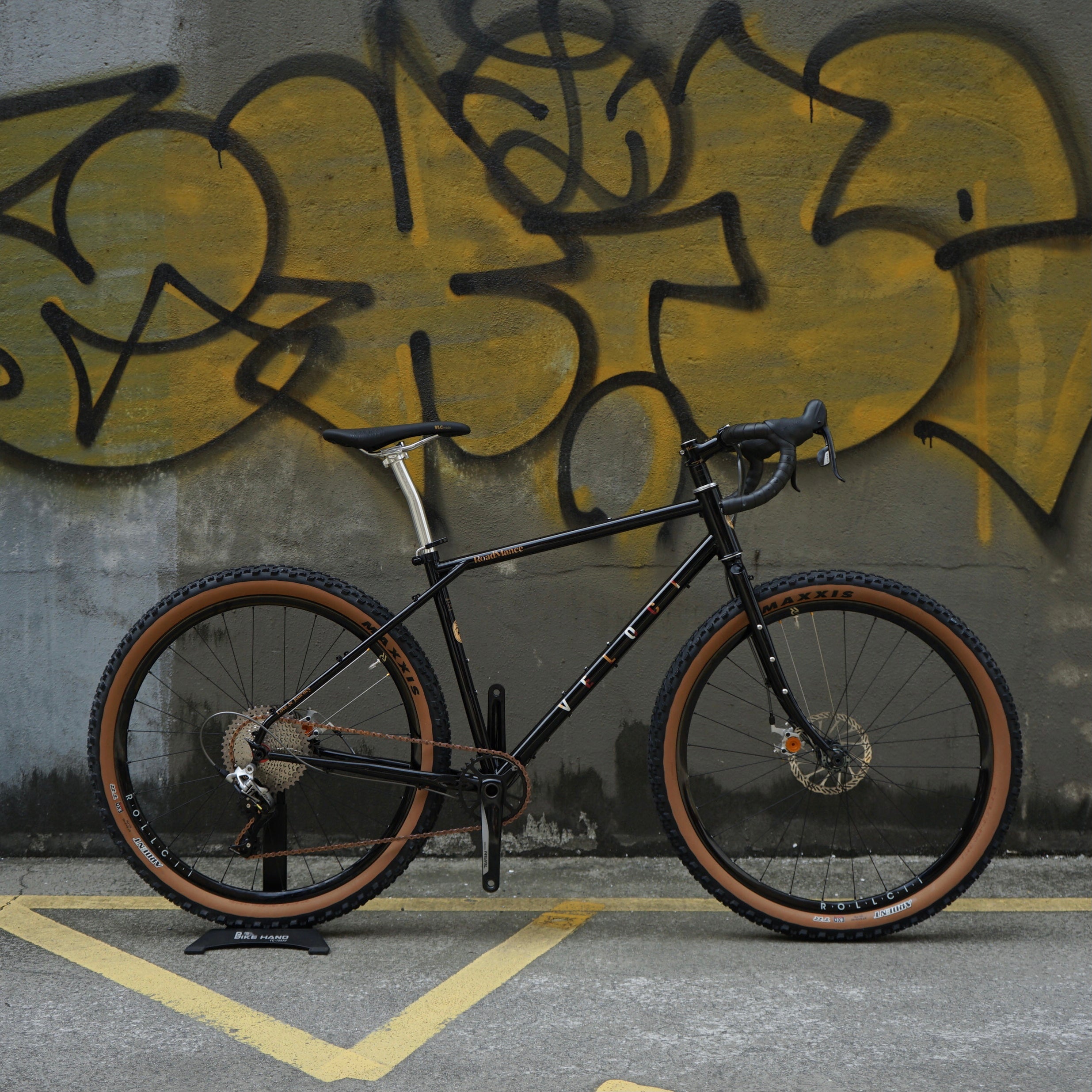 VELOCI Roadmance Chromoly Steel Frame Set with Steel Fork, gravel bikepacking monstercross, view 12