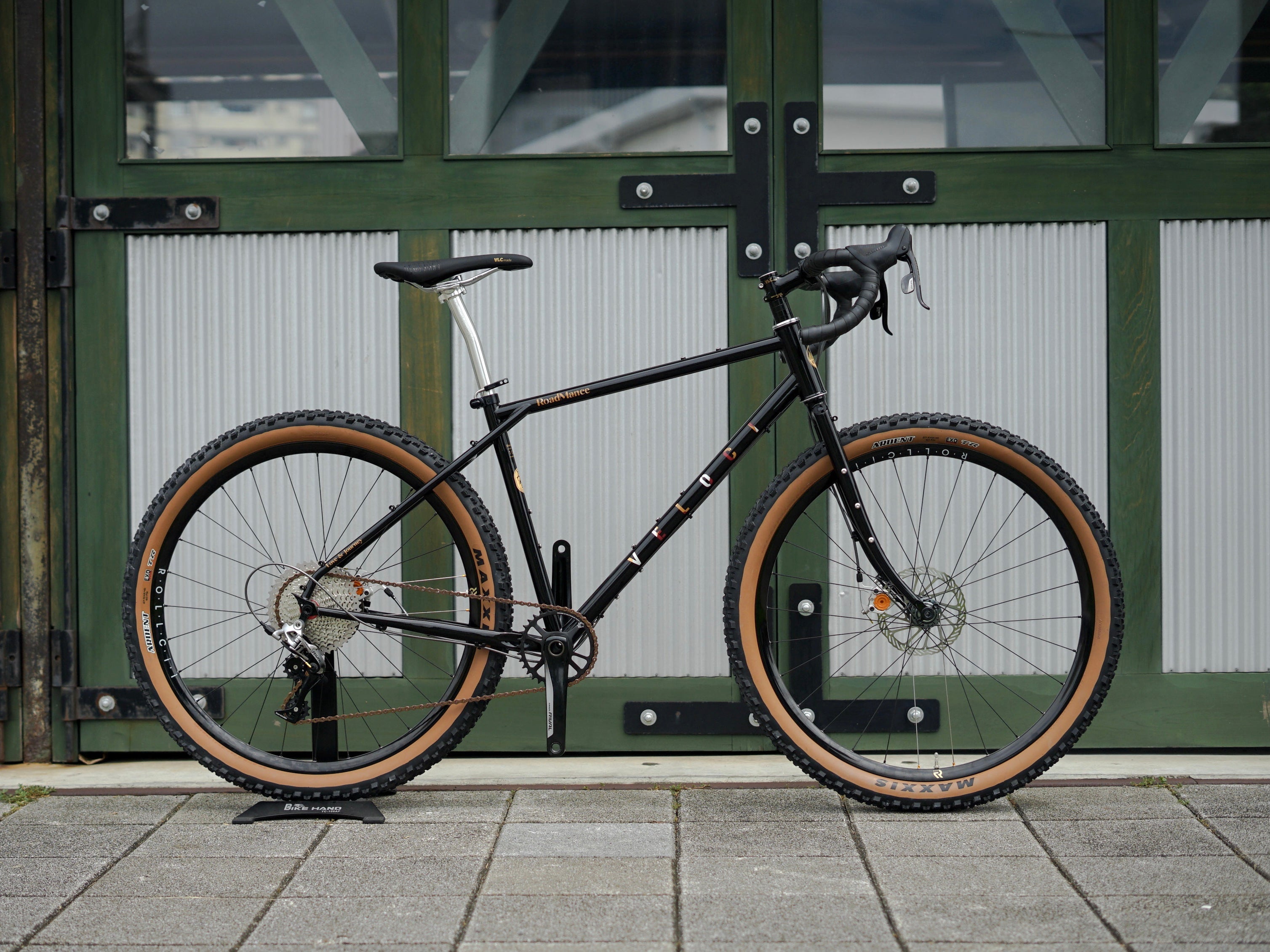 VELOCI Roadmance Chromoly Steel Frame Set with Steel Fork, gravel bikepacking monstercross, view 14