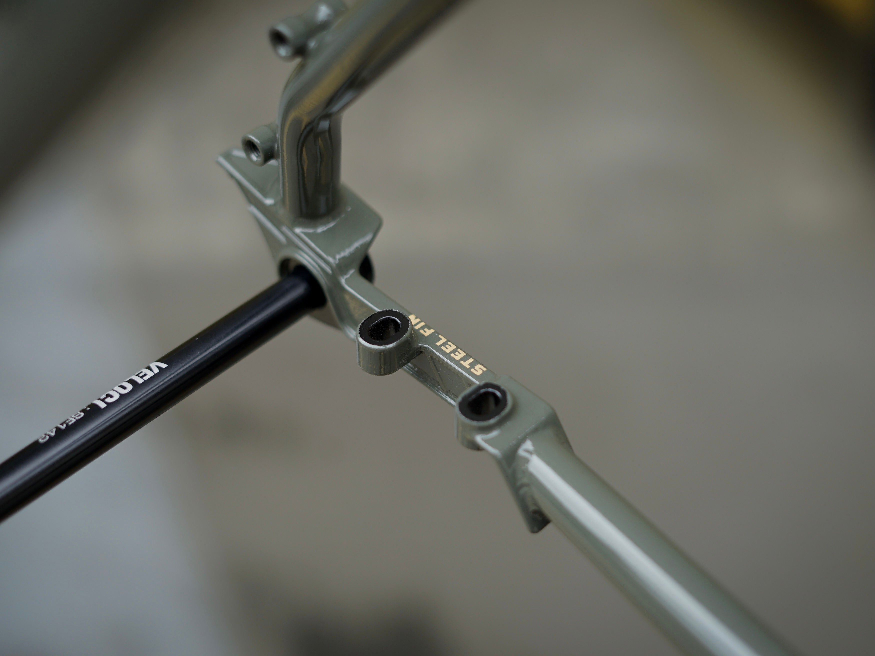 VELOCI Roadmance Chromoly Steel Frame Set with Steel Fork, gravel bikepacking monstercross, view 15