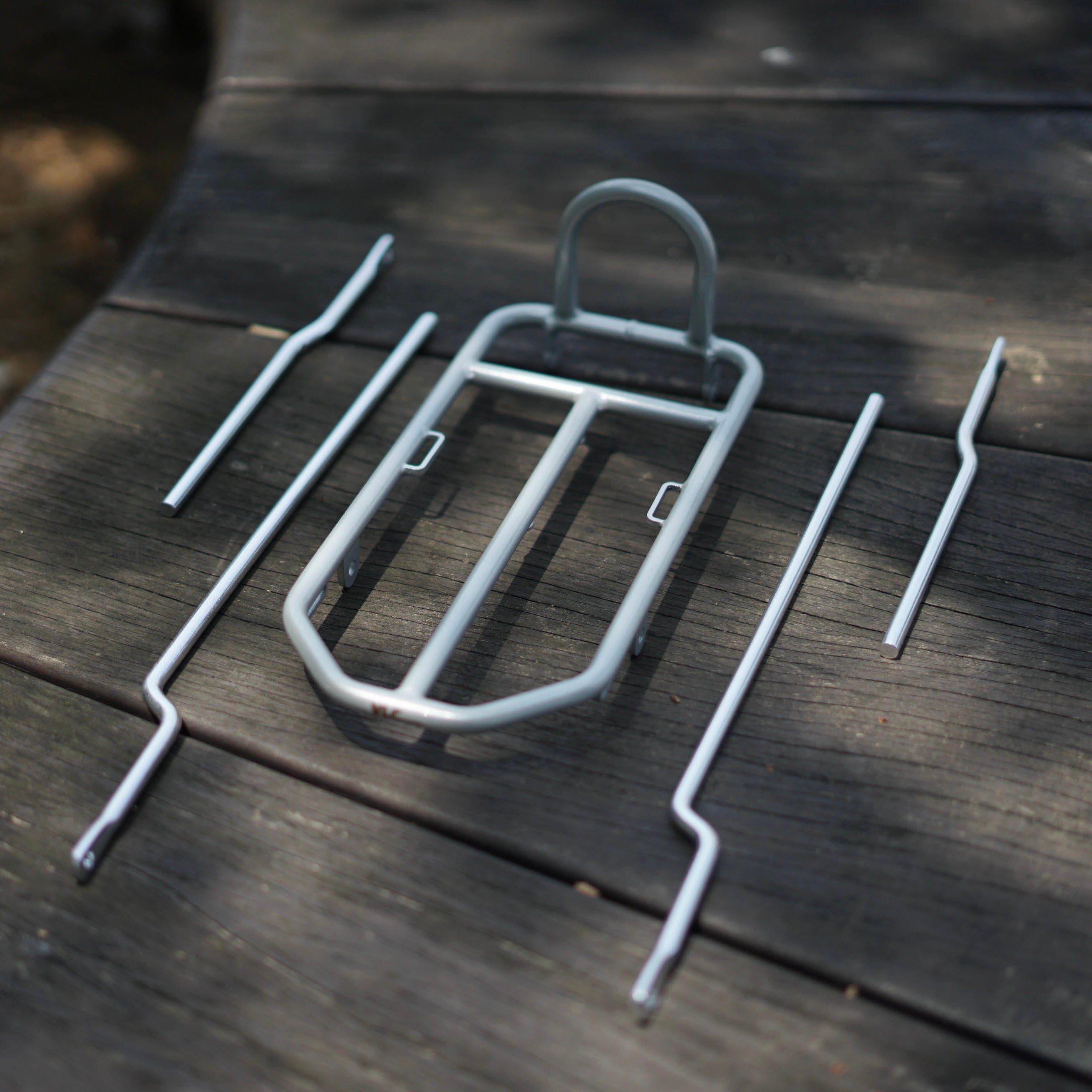VLCmade Footlong Rear Rack, chromoly steel, view 2