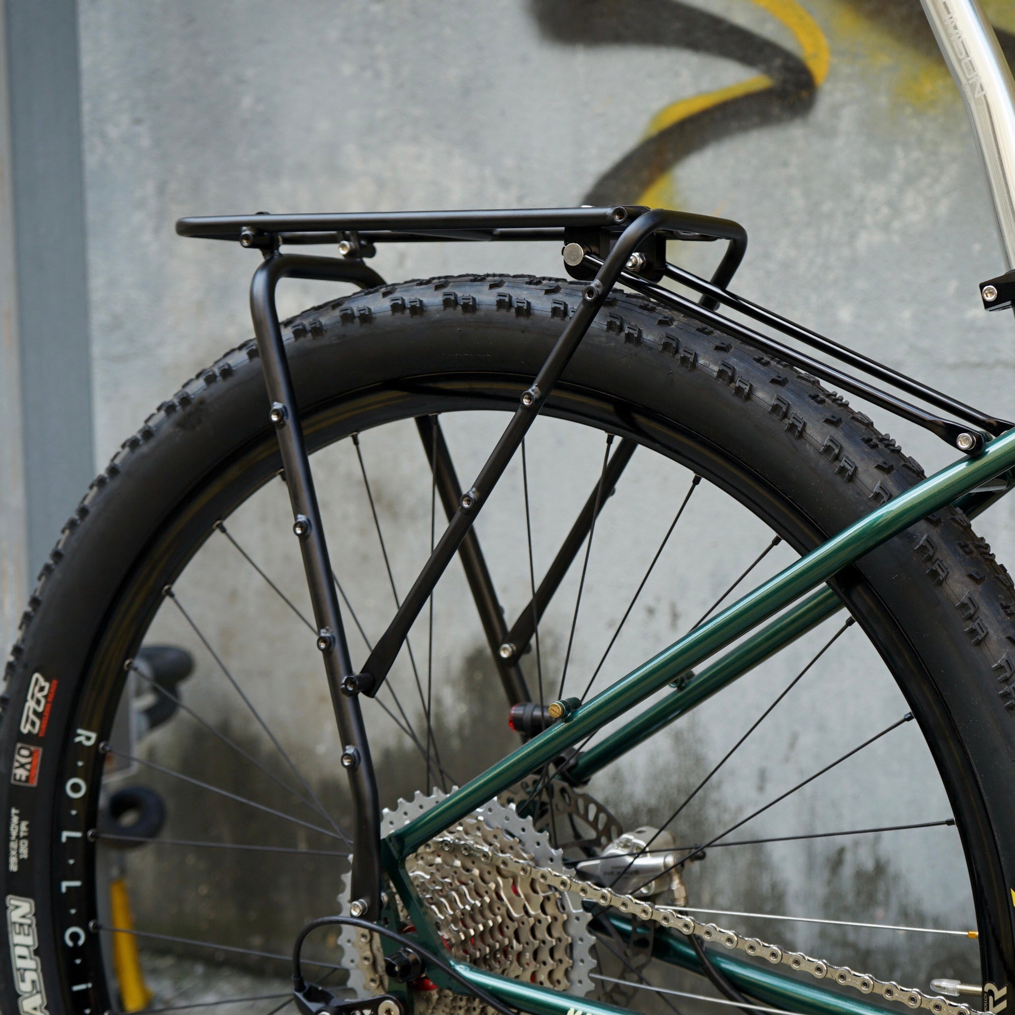 Portapacchi posteriore VLCmade Wednesday, acciaio chromoly, vista 5