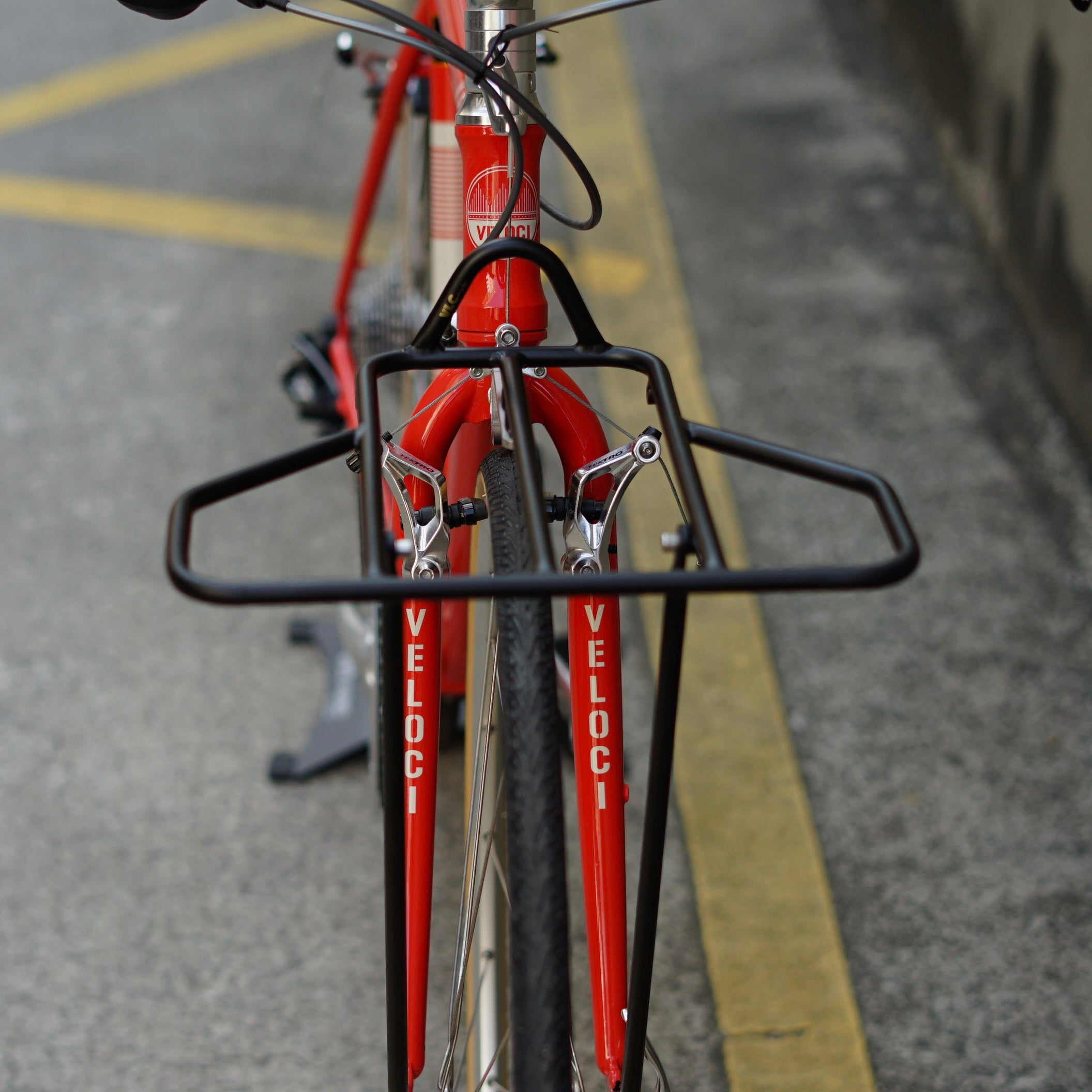 VLCmade Rocket Light Front Rack, Chromoly-Stahl, Ansicht 1