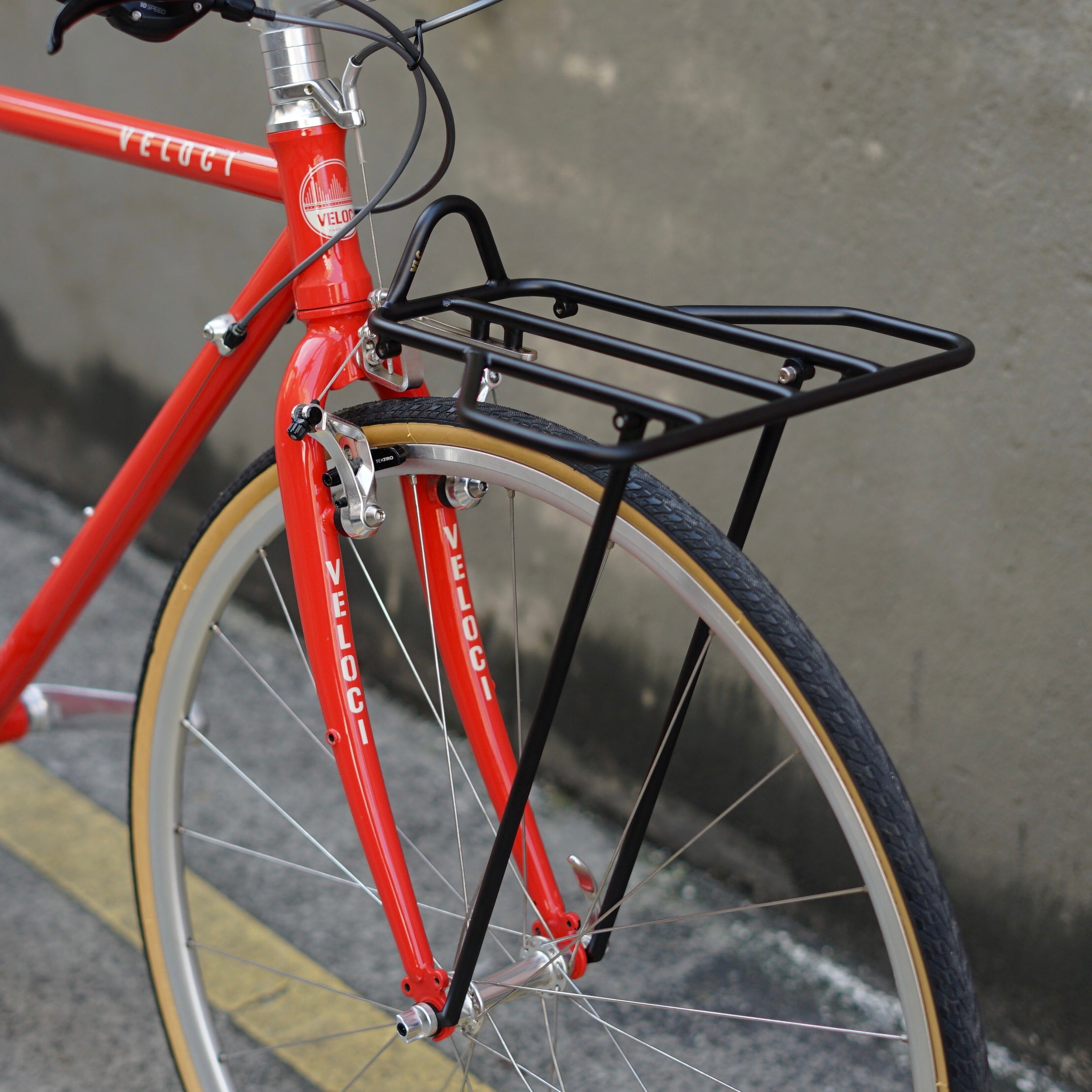 VLCmade Rocket Light Front Rack, Chromoly-Stahl, Hauptansicht