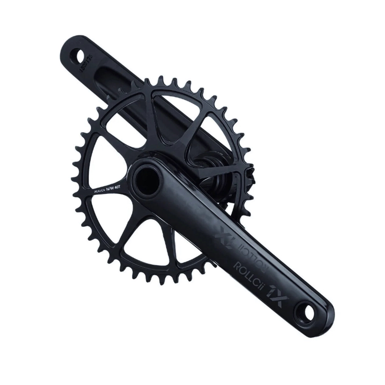 ROLLCii 11 Gravel Crank Set, Sand Black, primary view