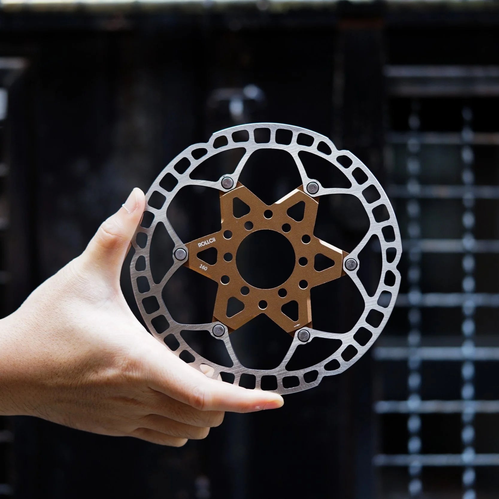 ROLLCii 6-Bolt Floating Rotor V2, 160mm, Gumwall