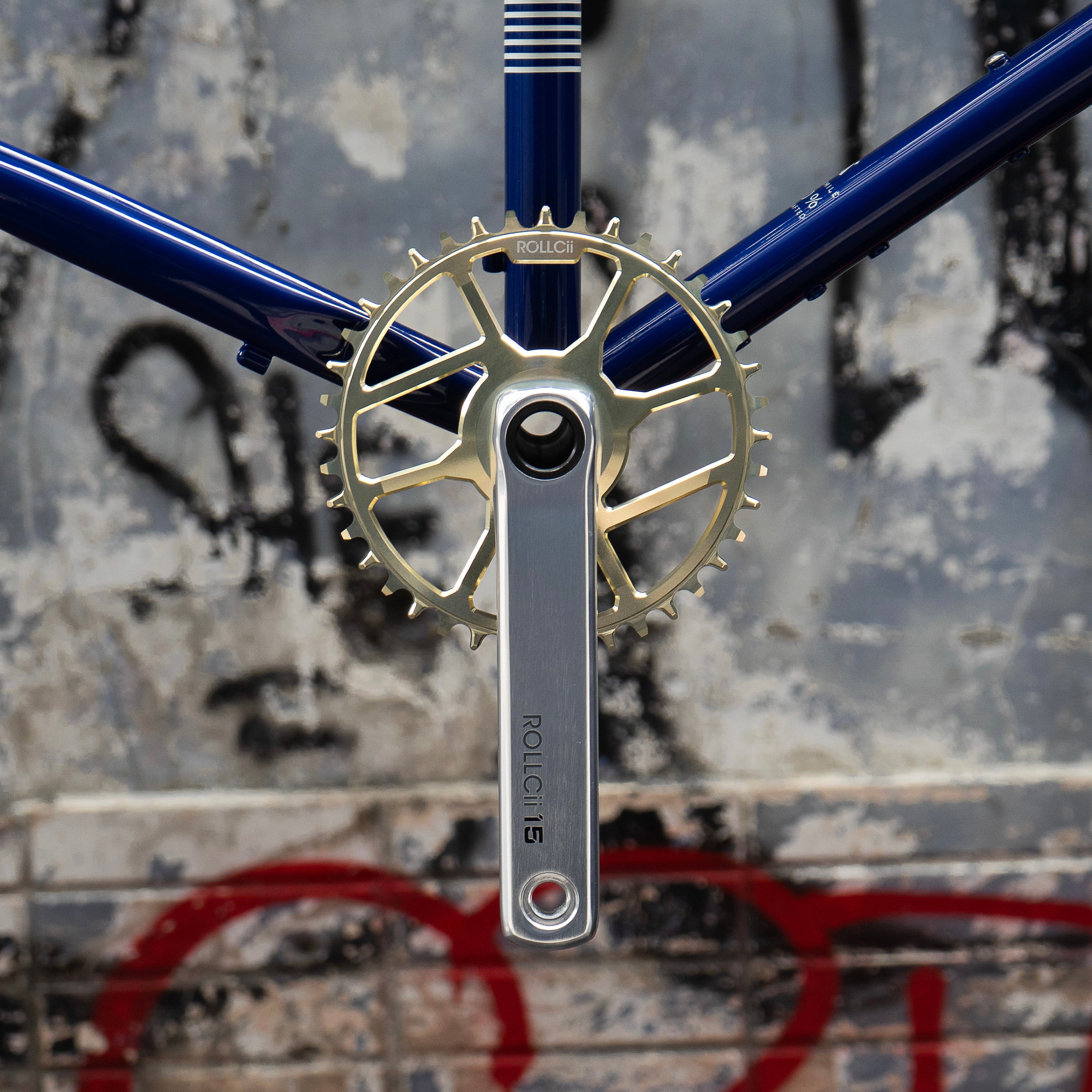 ROLLCii V2 1X Direct Mount Chainring for SRAM 8-Bolt Gravel 6mm Offset, view 8