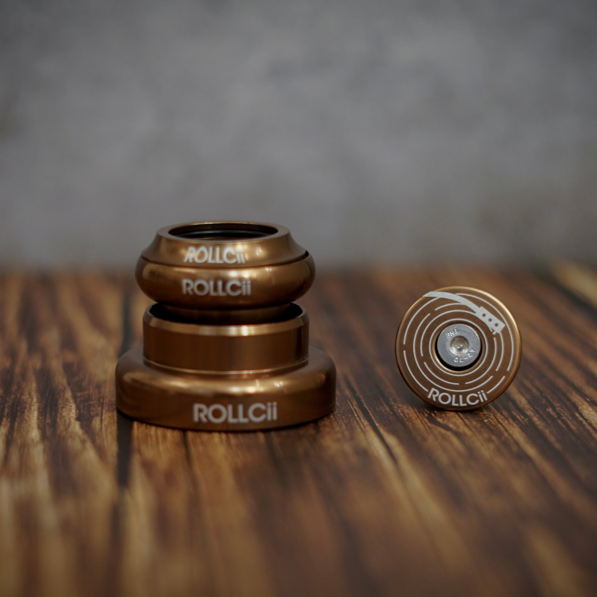 ROLLCii EC34EC44 Threadless Sealed Bearing Headset, アングル2