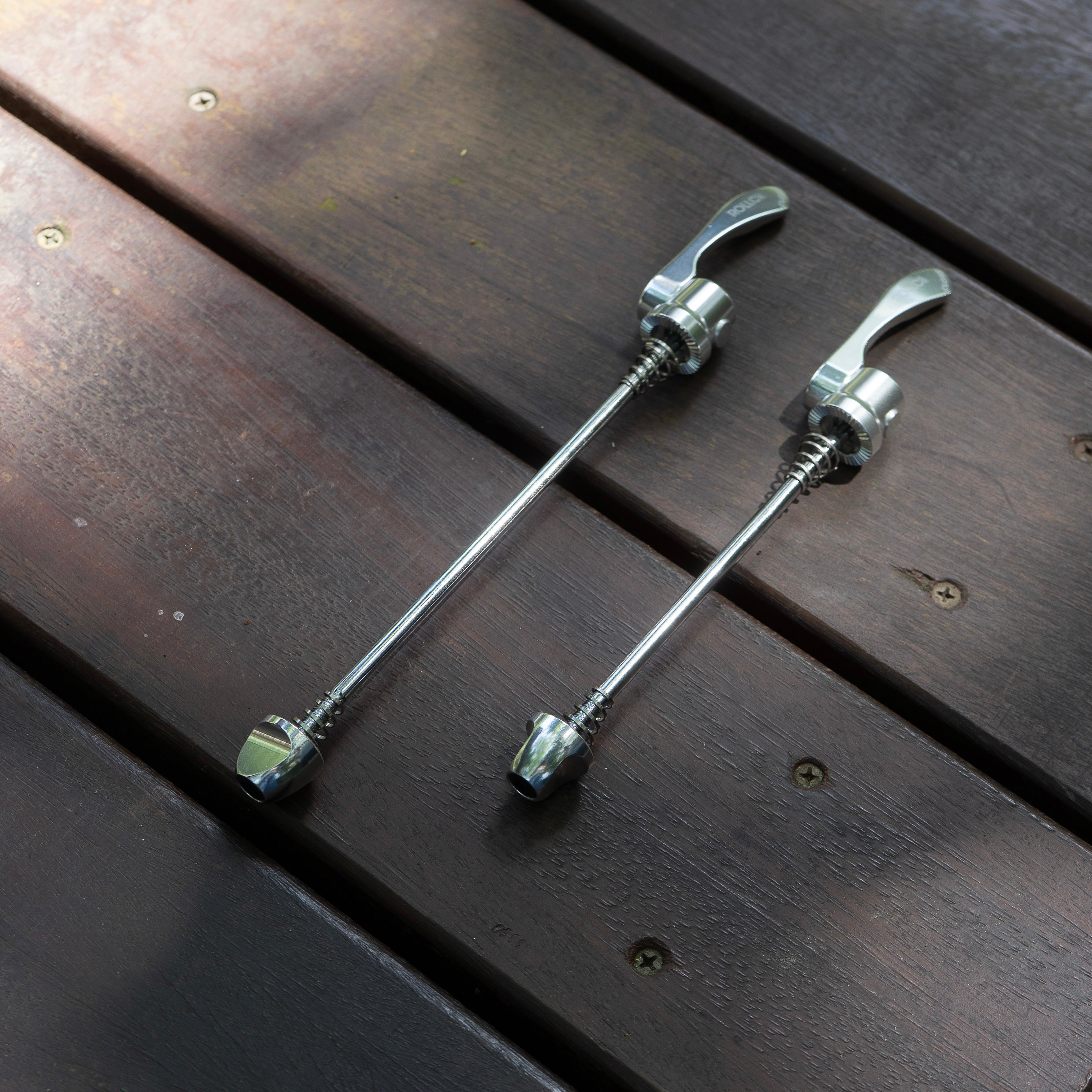 ROLLCii Internal Cam Quick Release Skewers, Silber