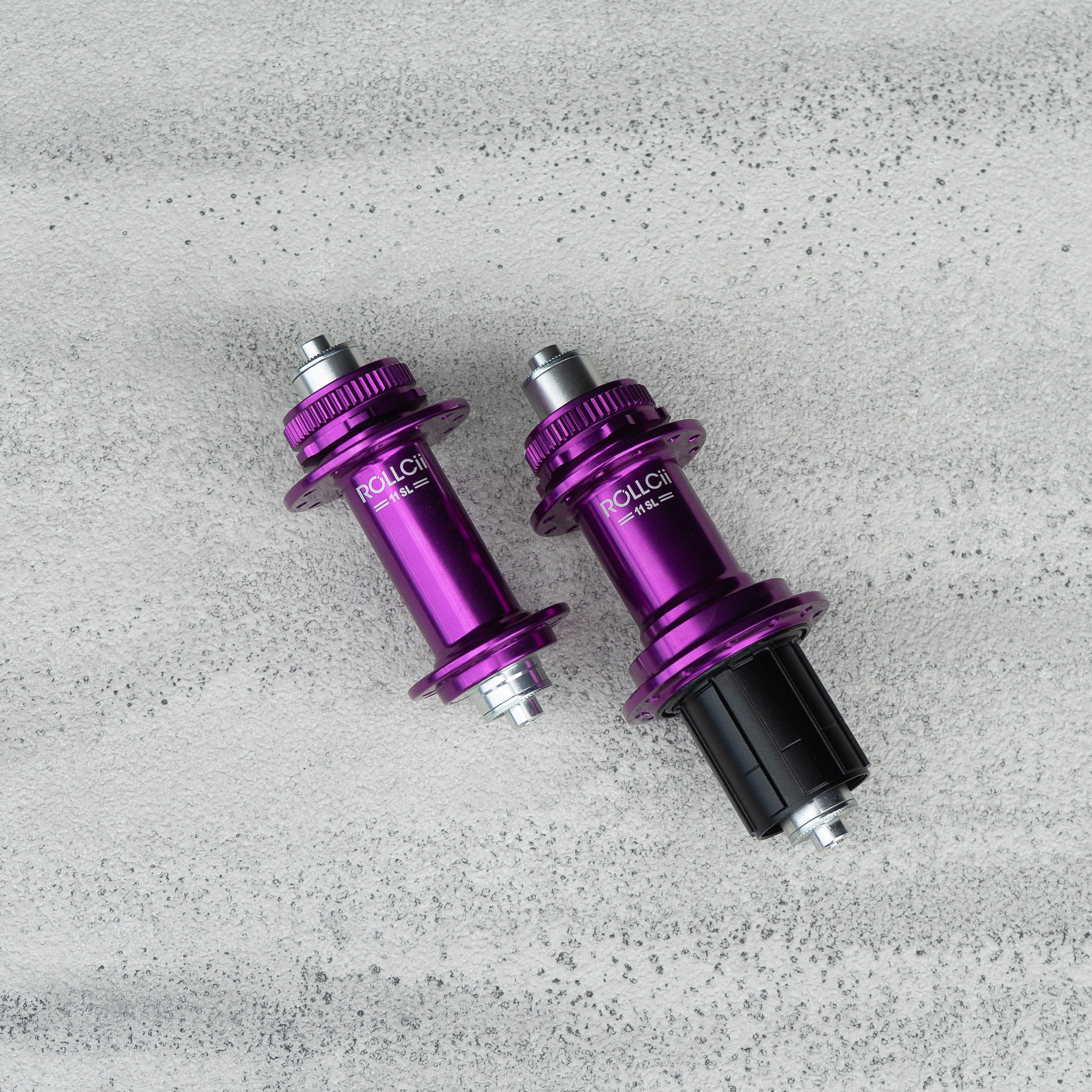 ROLLCii RC11DB-SL Centerlock 24Hole Hub, disc brake, lavender