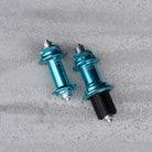 Hub Center Lock ROLLCii RC11DB-SL 24 lubang, rem cakram, biru air
