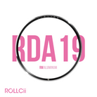 Cerchio in alluminio ROLLCii RDA19RM, bici da strada/pista 700C freno sul cerchio, vista 3
