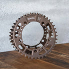 ROLLCii Rocker 1X Chainring for BCD110 5-Bolt, Flat Dessert Ti