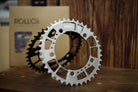 ROLLCii Rocker 1X Chainring for BCD110 5-Bolt, Silver, view 2