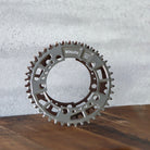 ROLLCii Rocker 1X Chainring for BCD110 5-Bolt, Silver, view 3
