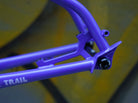 Rangka MTB Hardtail Keluli VELOCI Bongo Jungle, perincian sirip keluli, sudut alternatif