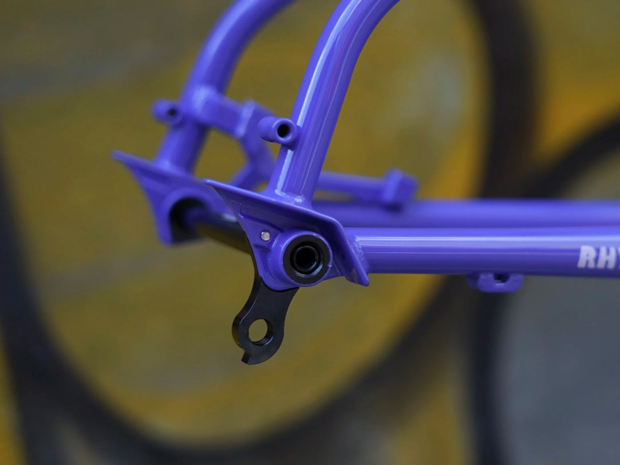 VELOCI Bongo Jungle Steel Hardtail MTB Frame, steel fin detail