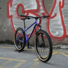 Rangka MTB Hardtail Keluli VELOCI Bongo Jungle, dipadankan dengan garpu suspensi