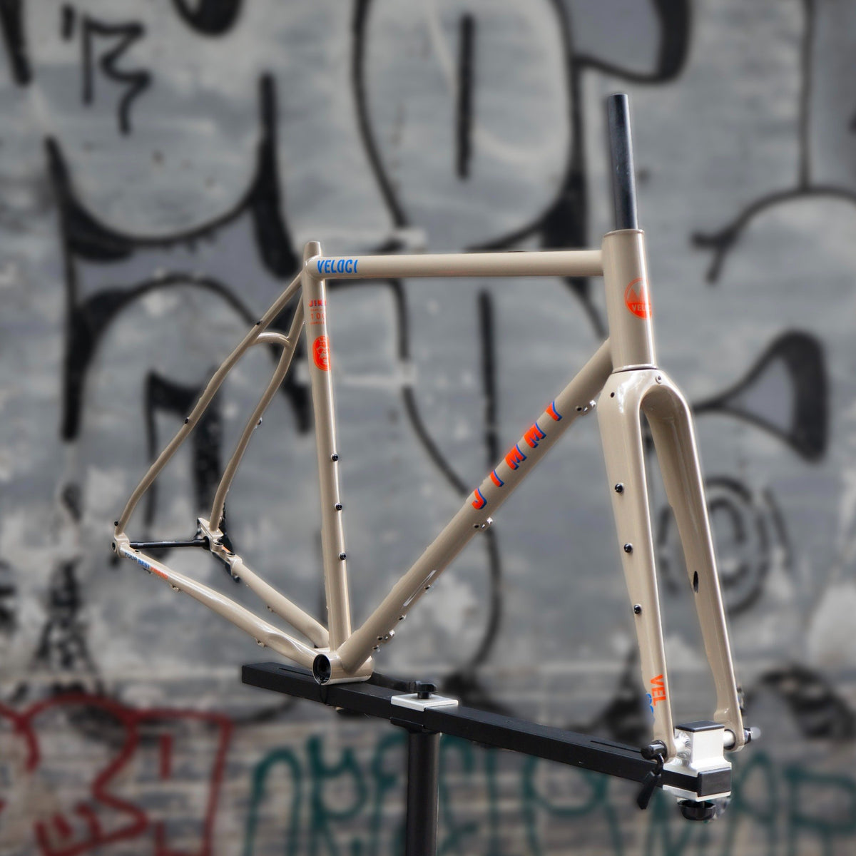 VELOCI Jimmy V2.1 Chromoly Steel Frame Set, gravel bikepacking all-road, view 8