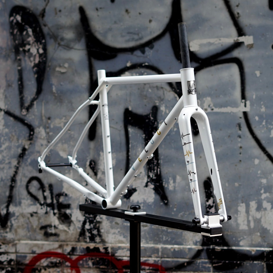 VELOCI Kog Chromoly Steel Frame Set, gravel bikepacking all-road, view 1