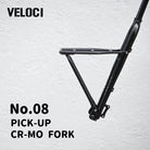 VELOCI No.08 Pick-Up Chromoly Steel Cargo Fork Set, view 1 alternate