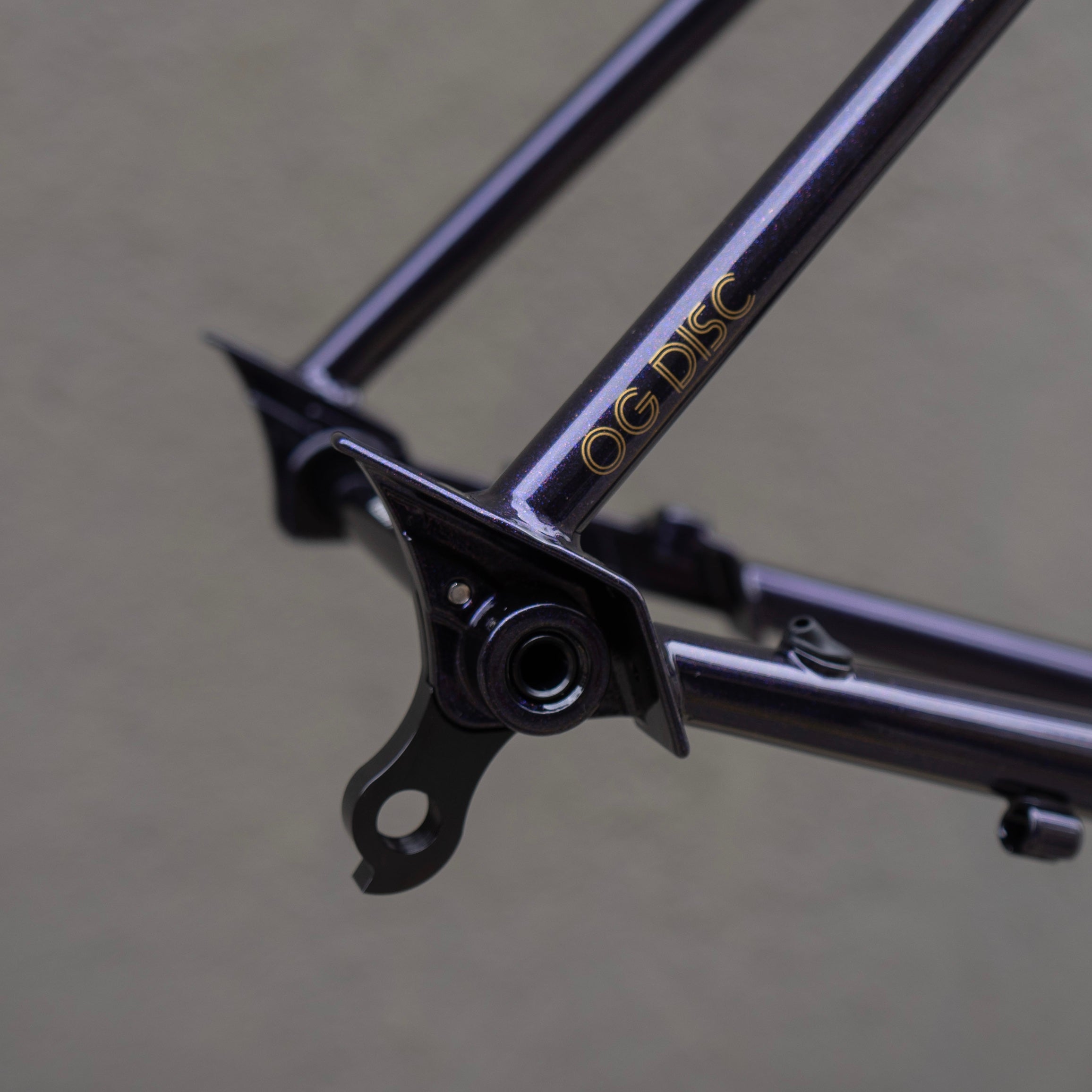 VELOCI OG Disc Chromoly Steel Frame Set, road bike disc enduro, view 12