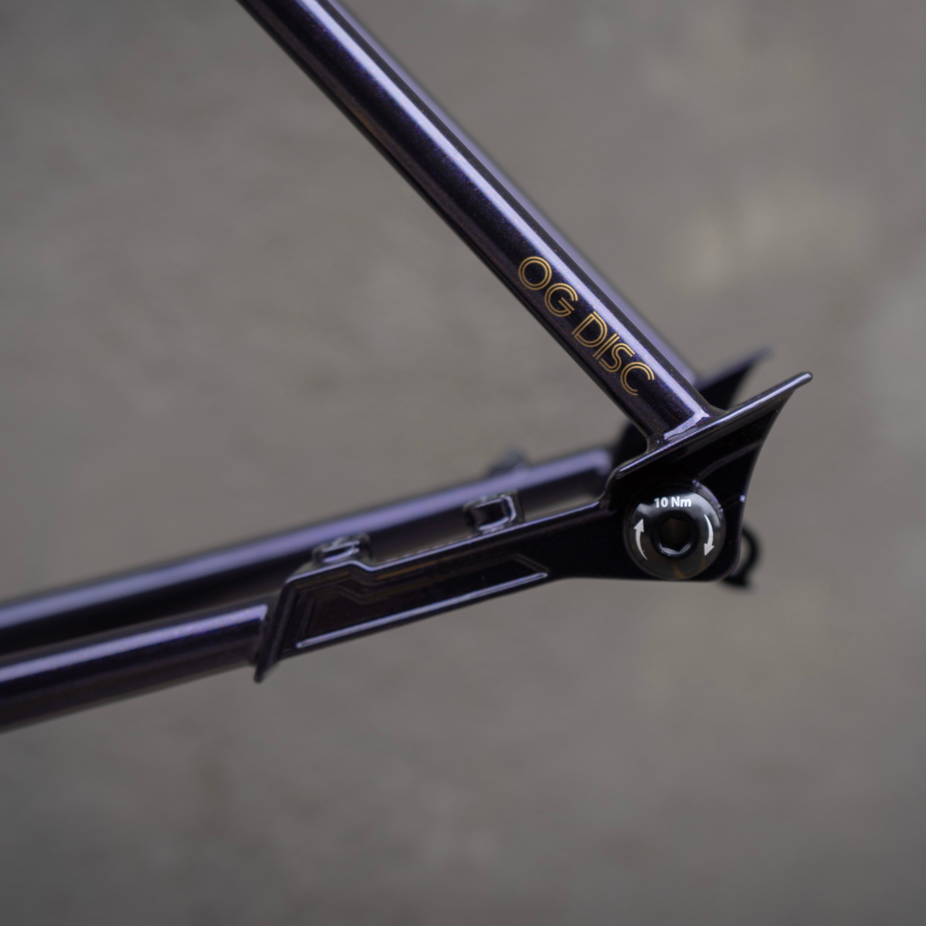 VELOCI OG Disc Chromoly Steel Frame Set, road bike disc enduro, view 13