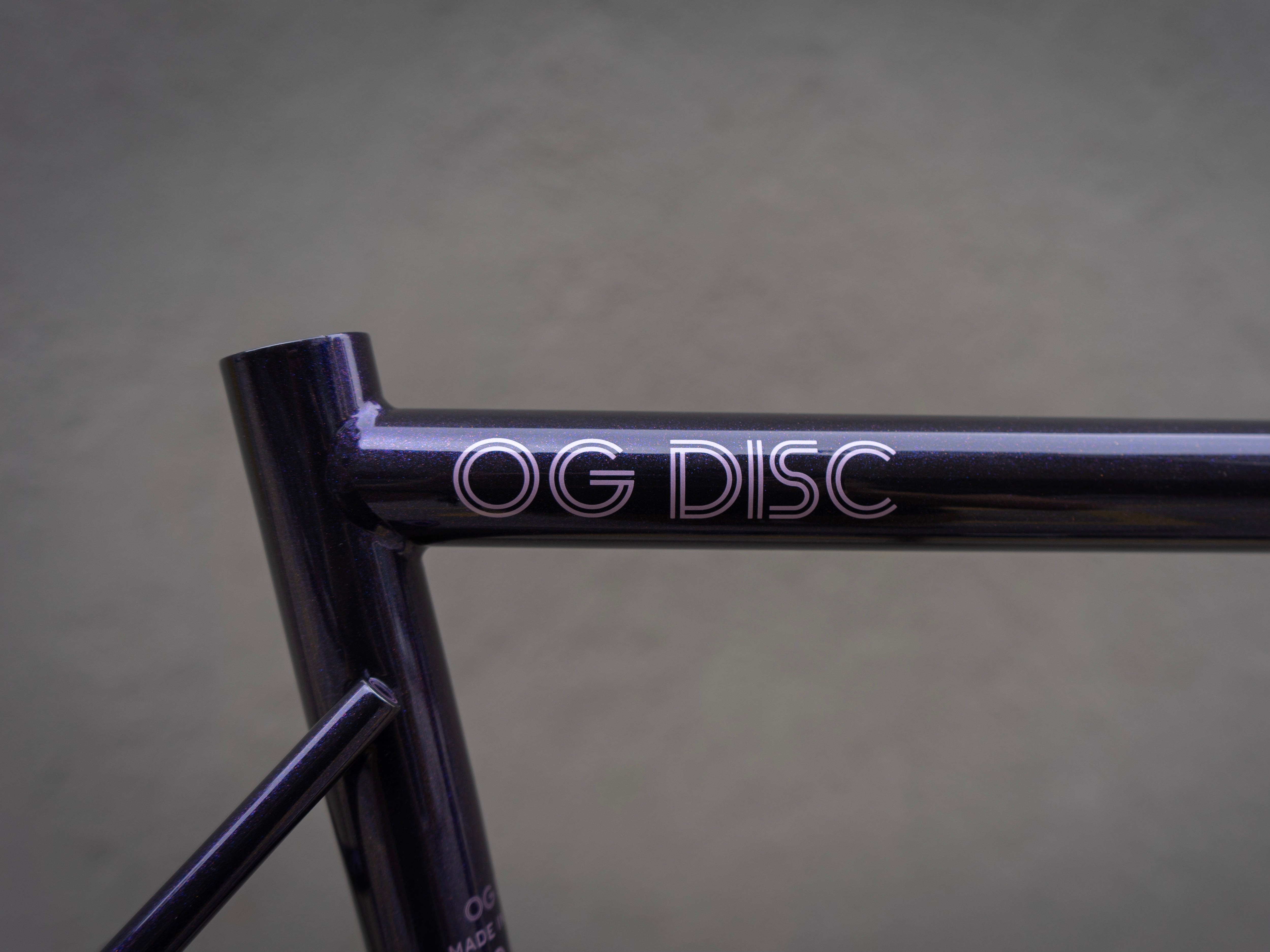 VELOCI OG Disc Chromoly Steel Frame Set, road bike disc enduro, view 15