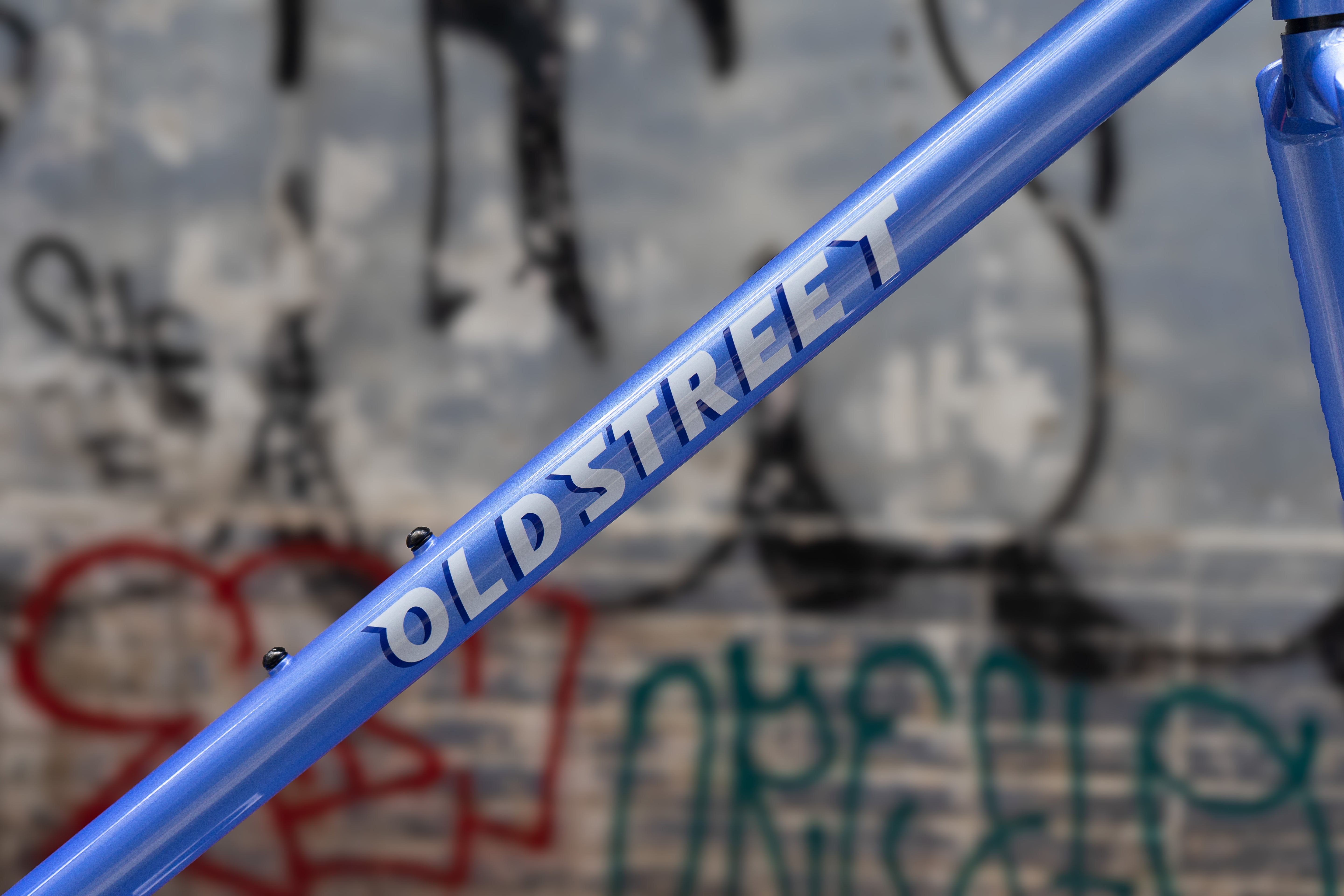 VELOCI Old Street Frame Set V1.1, blue pulse, chromoly steel track fixed gear fixie, view 5