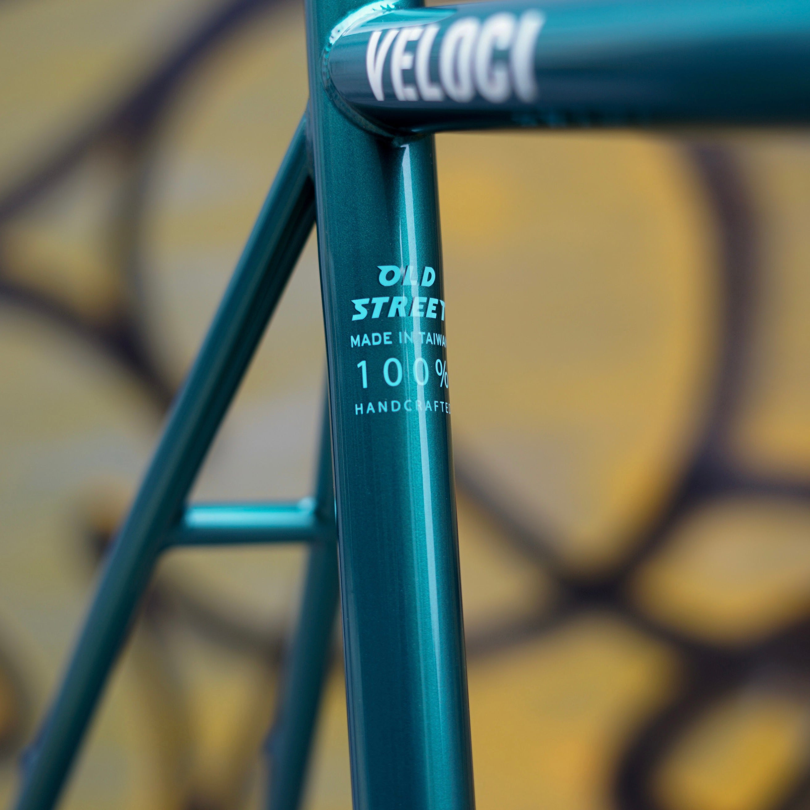 VELOCI Old Street Frame Set V1.1, chromoly steel track fixed gear fixie, view 3
