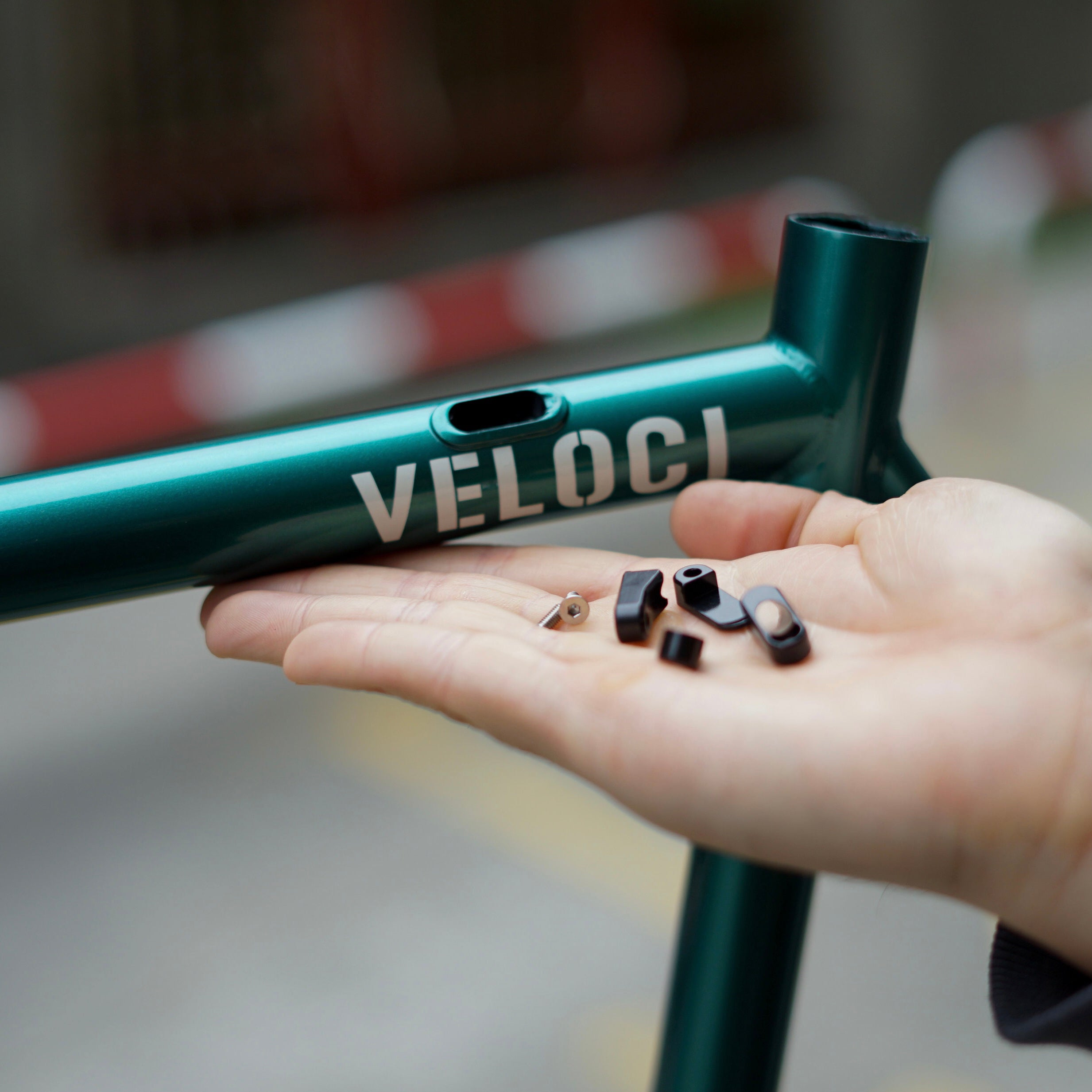 VELOCI Old Street Frame Set V1.1, chromoly steel track fixed gear fixie, view 6