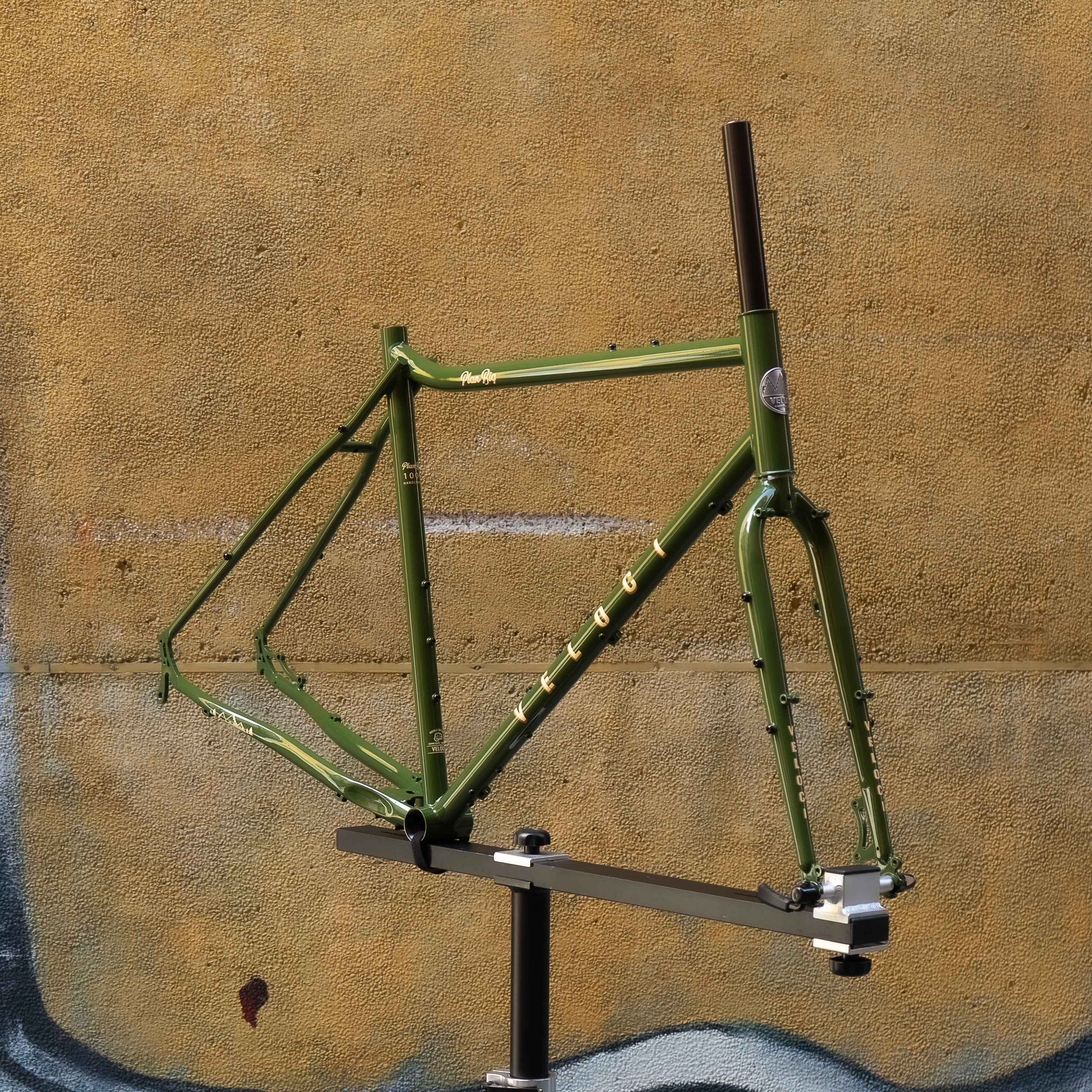 VELOCI Plan Big V.3 Chromoly Steel Frame Set, touring gravel bikepacking commuting, view 4