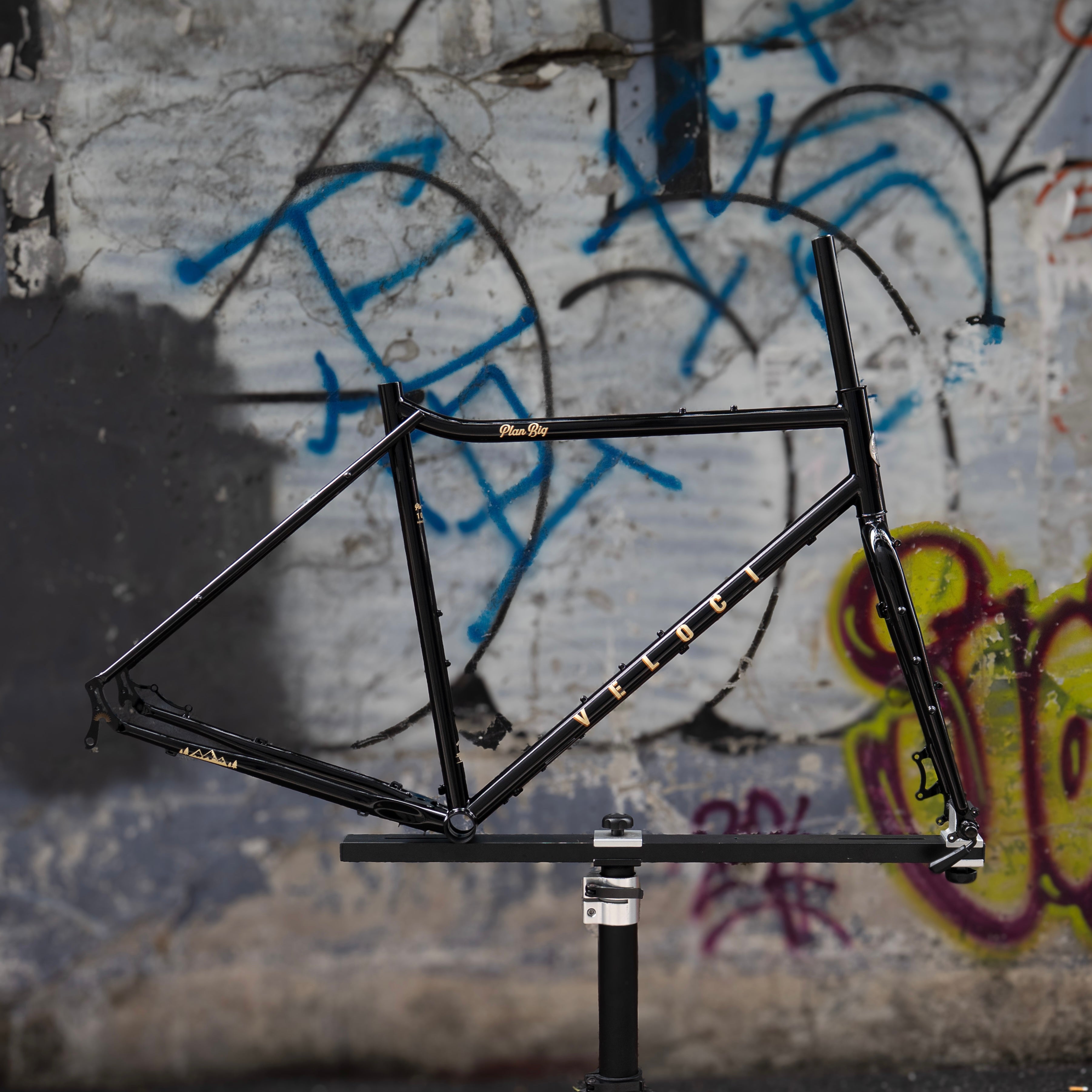 VELOCI Plan Big V.3 Chromoly Steel Frame Set, touring gravel bikepacking commuting, view 8